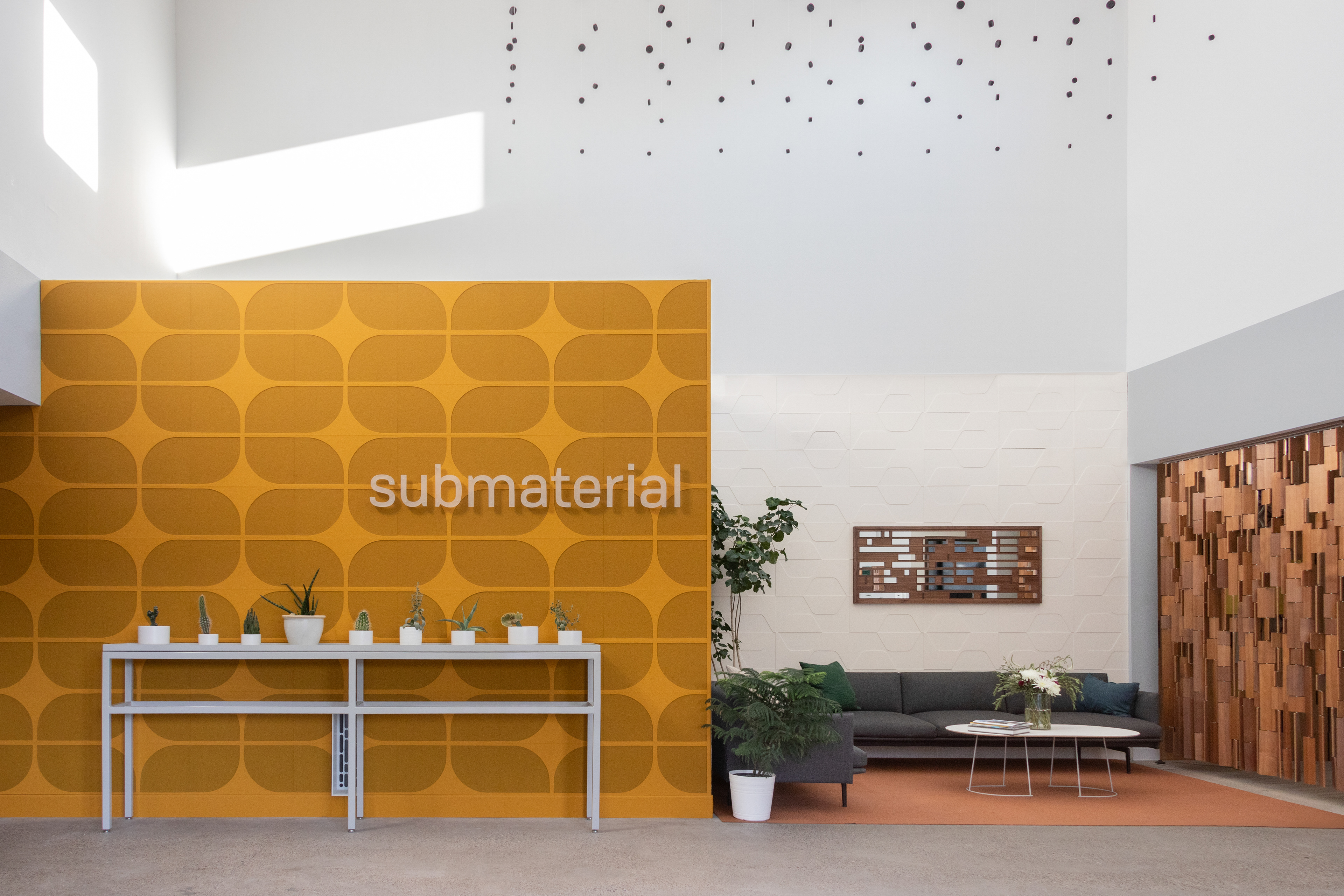 Interior photography showing off lobby design