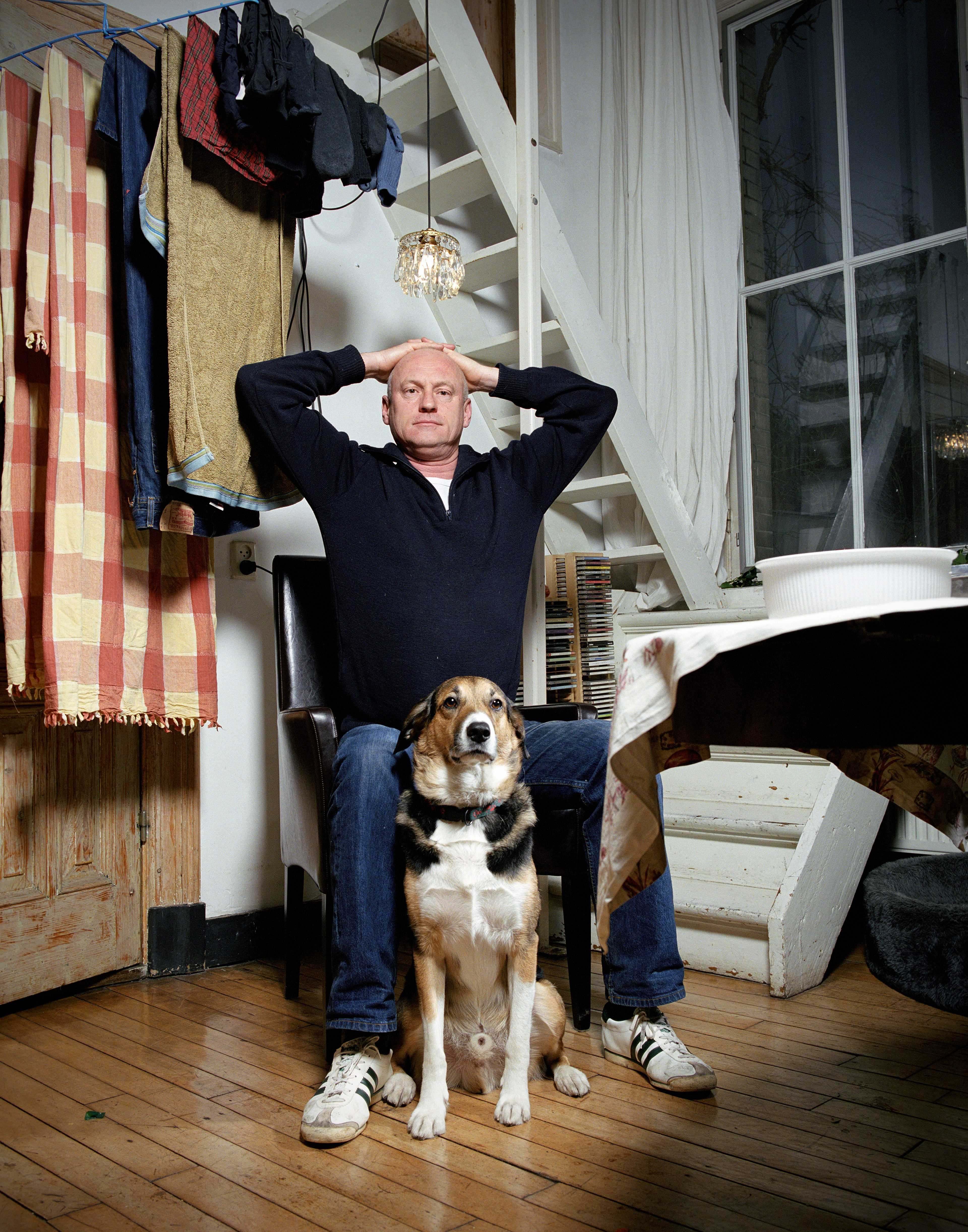 Arjan Ederveen. Commissioned portrait by De Volkskrant.