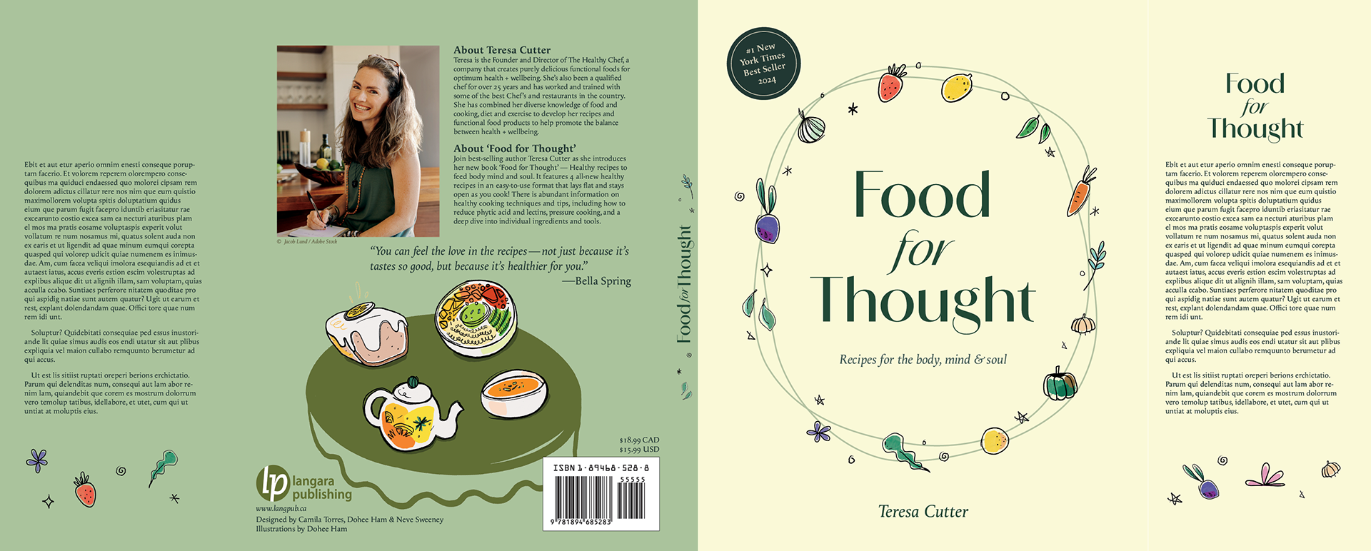 Alternate cover with spine and flaps