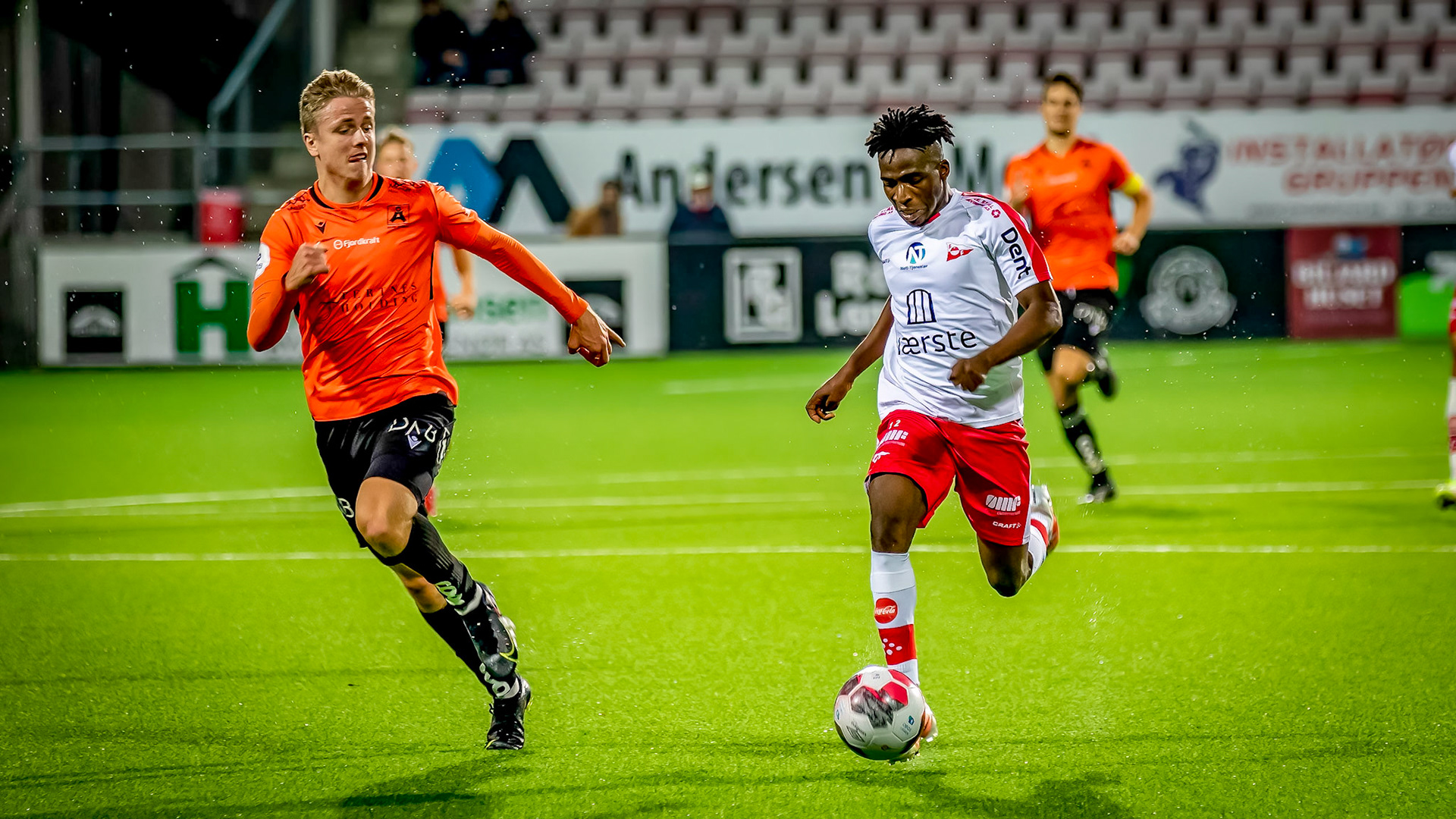 Tomålscorer Taofeek Ismaheel