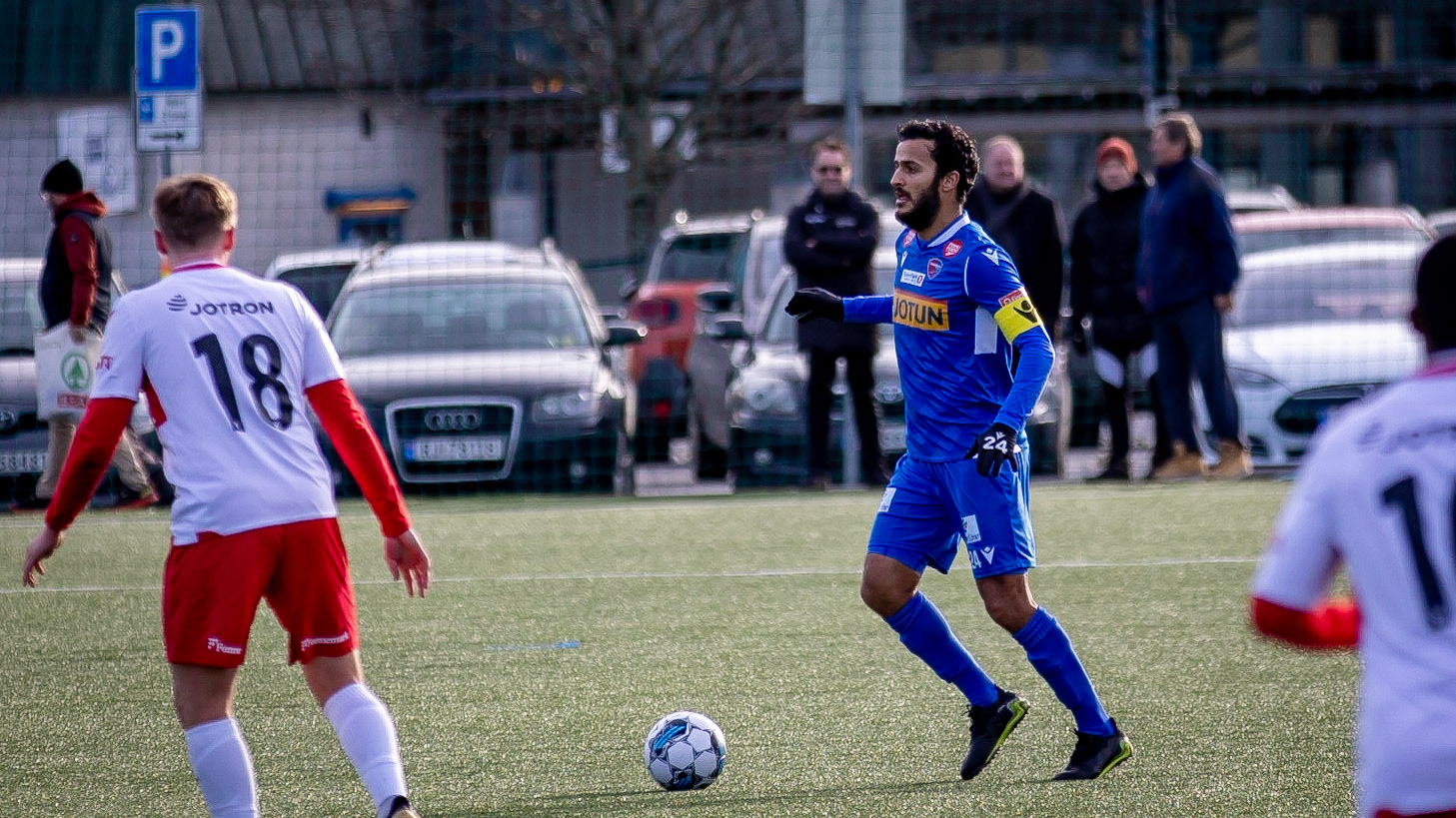 Kaptein Harmeet Singh med fin kontroll 