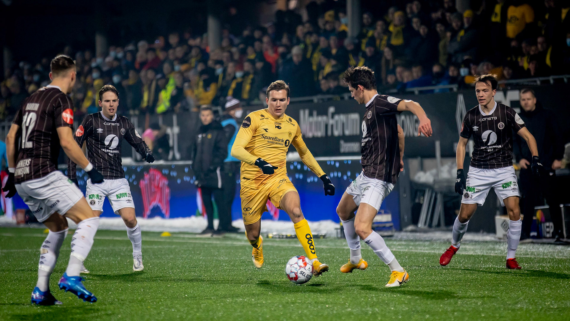 Ola Haldorsen mot fire brune