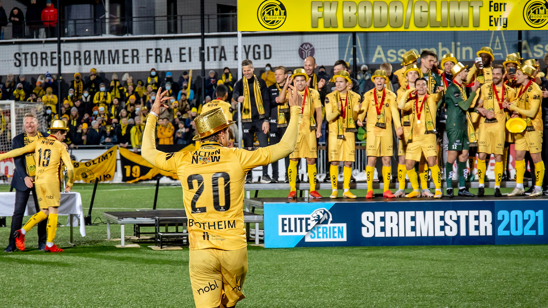 Botheim sin tur til å motta gullet