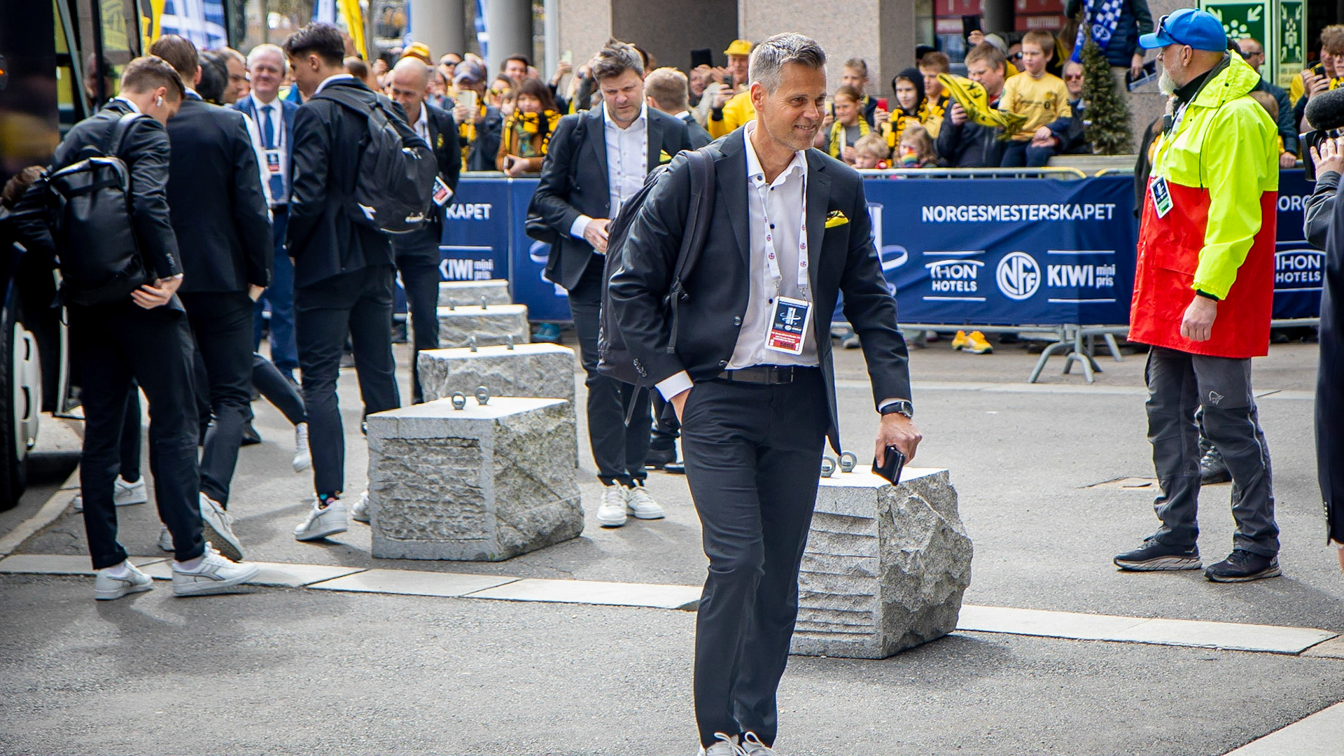 Kjetil Knutsen og Bodø/Glimt ankommer Ullevål