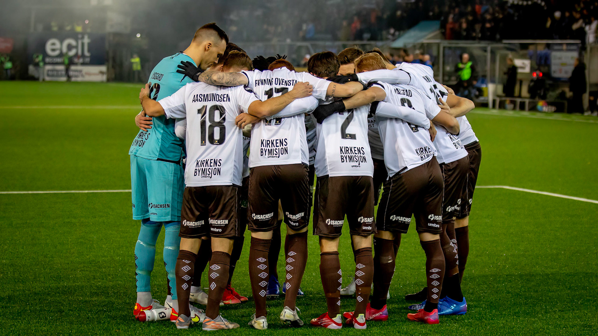 Siste pep-talk før derbyet