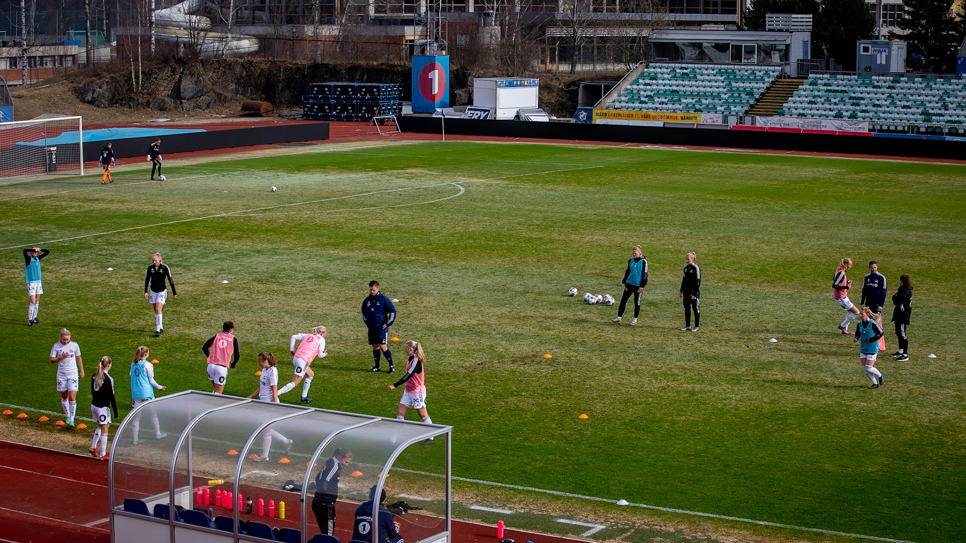 Rosenborg varmer opp på Nadderud