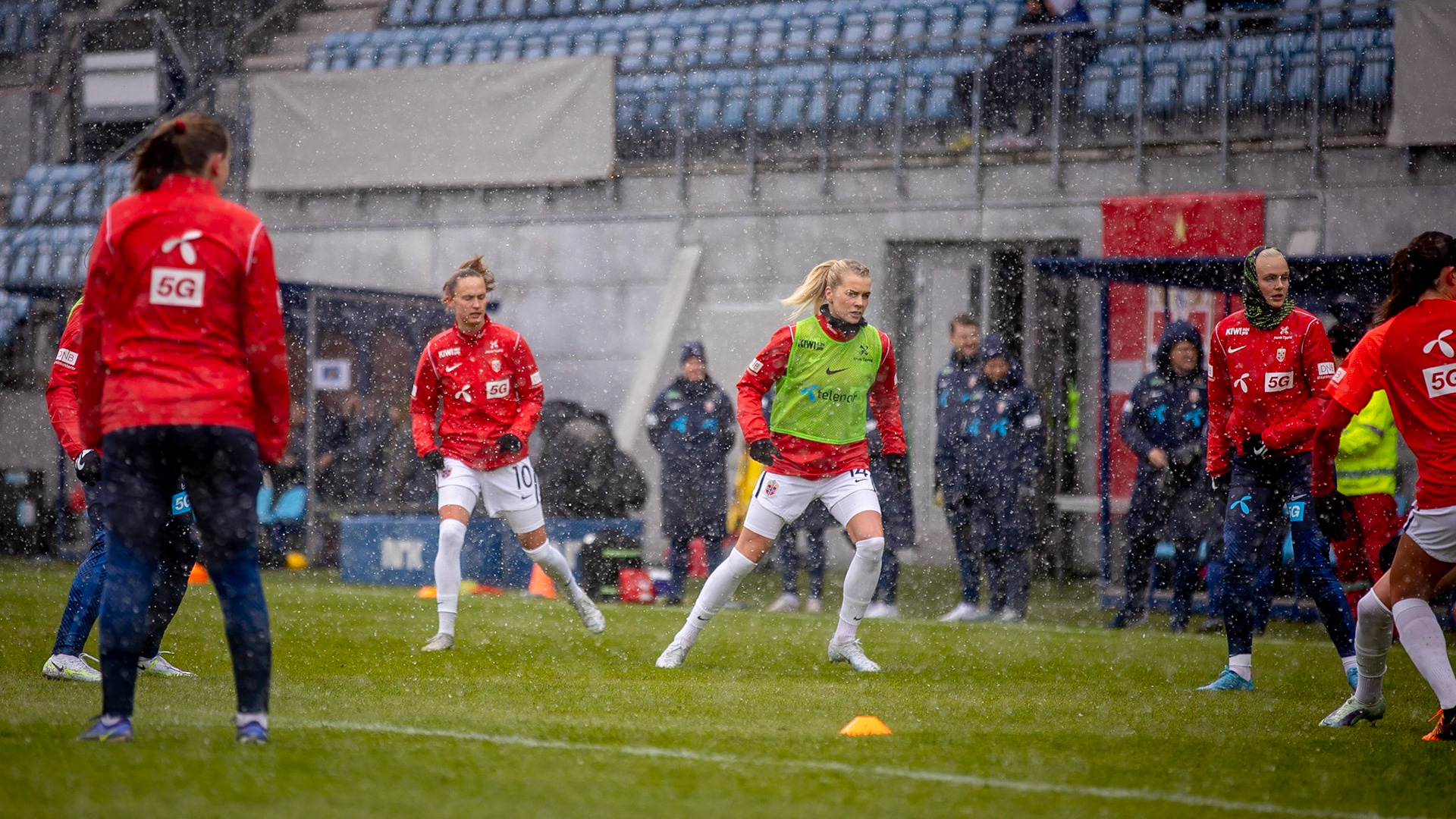 Ada Hegerberg i oppvarming for Norge for første gang på fire år