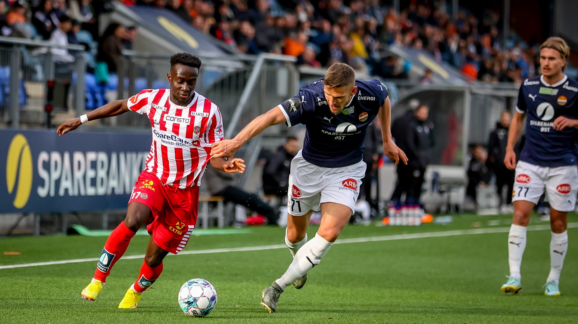 Innbytter Yaw Paintsil lurer Godsets kaptein Gustav Valsvik