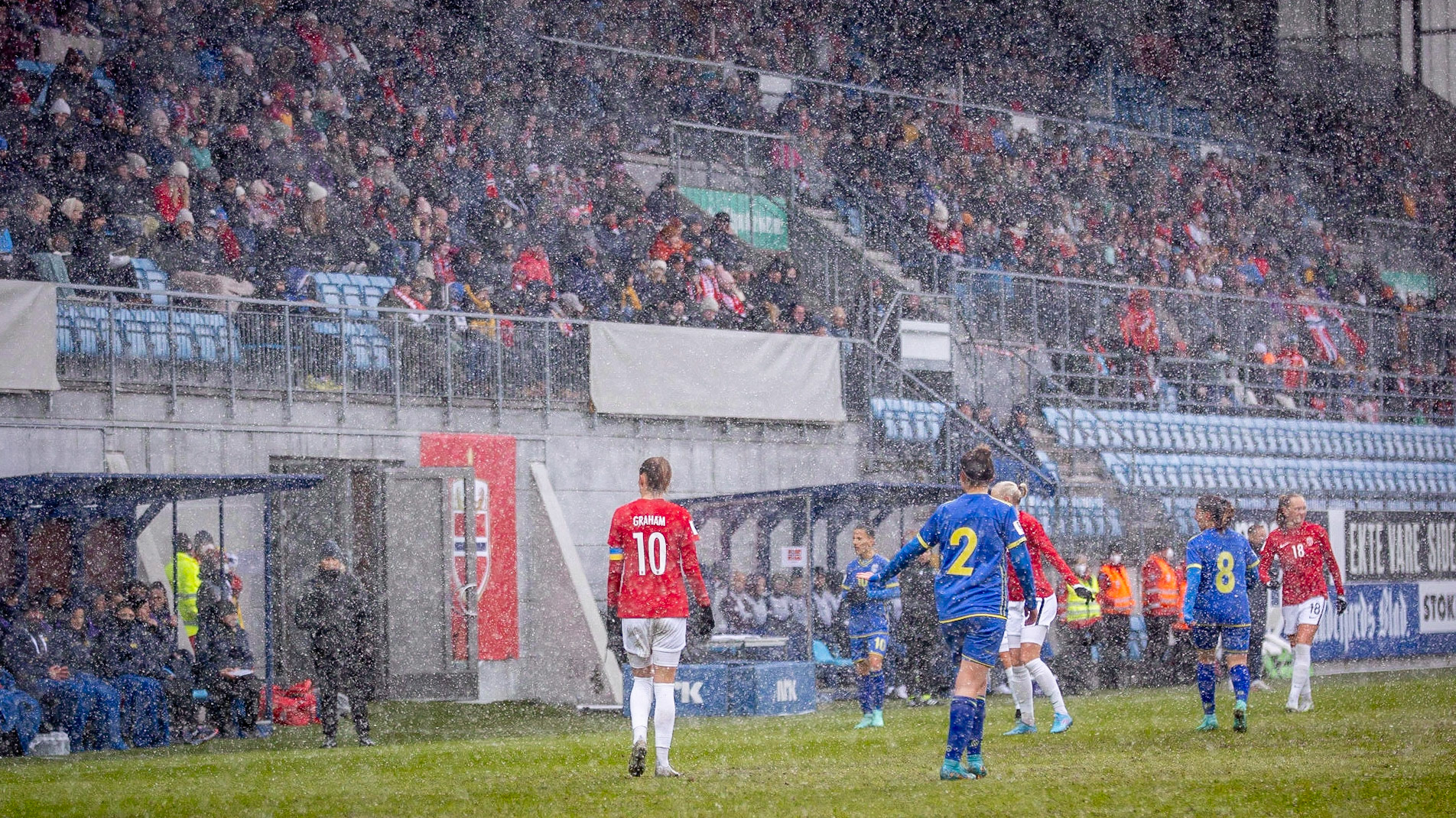 Over 4000 tilskuere på kampen i Sandefjord