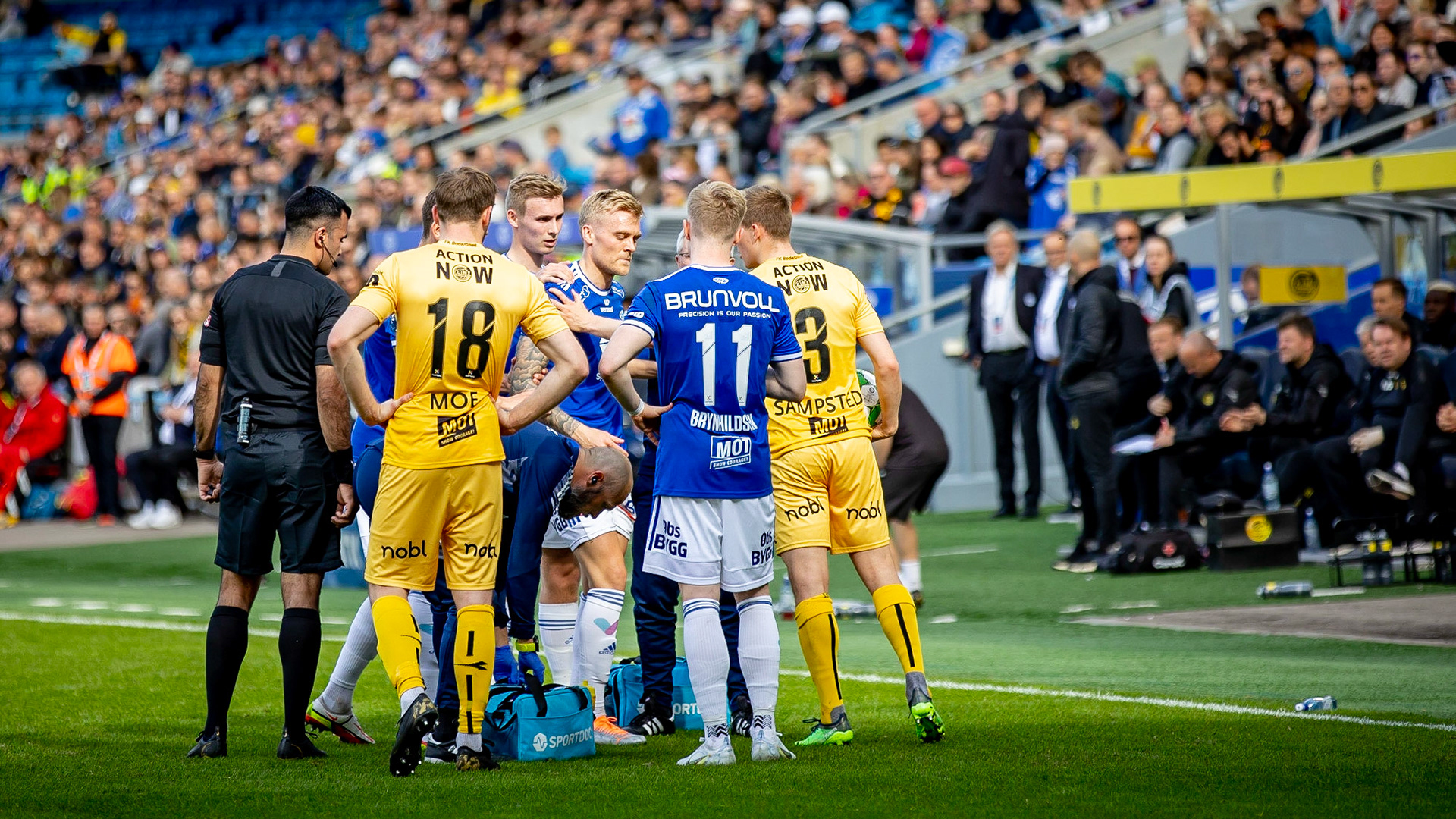 Eirik Ulland Andersen må ut med en kneskade