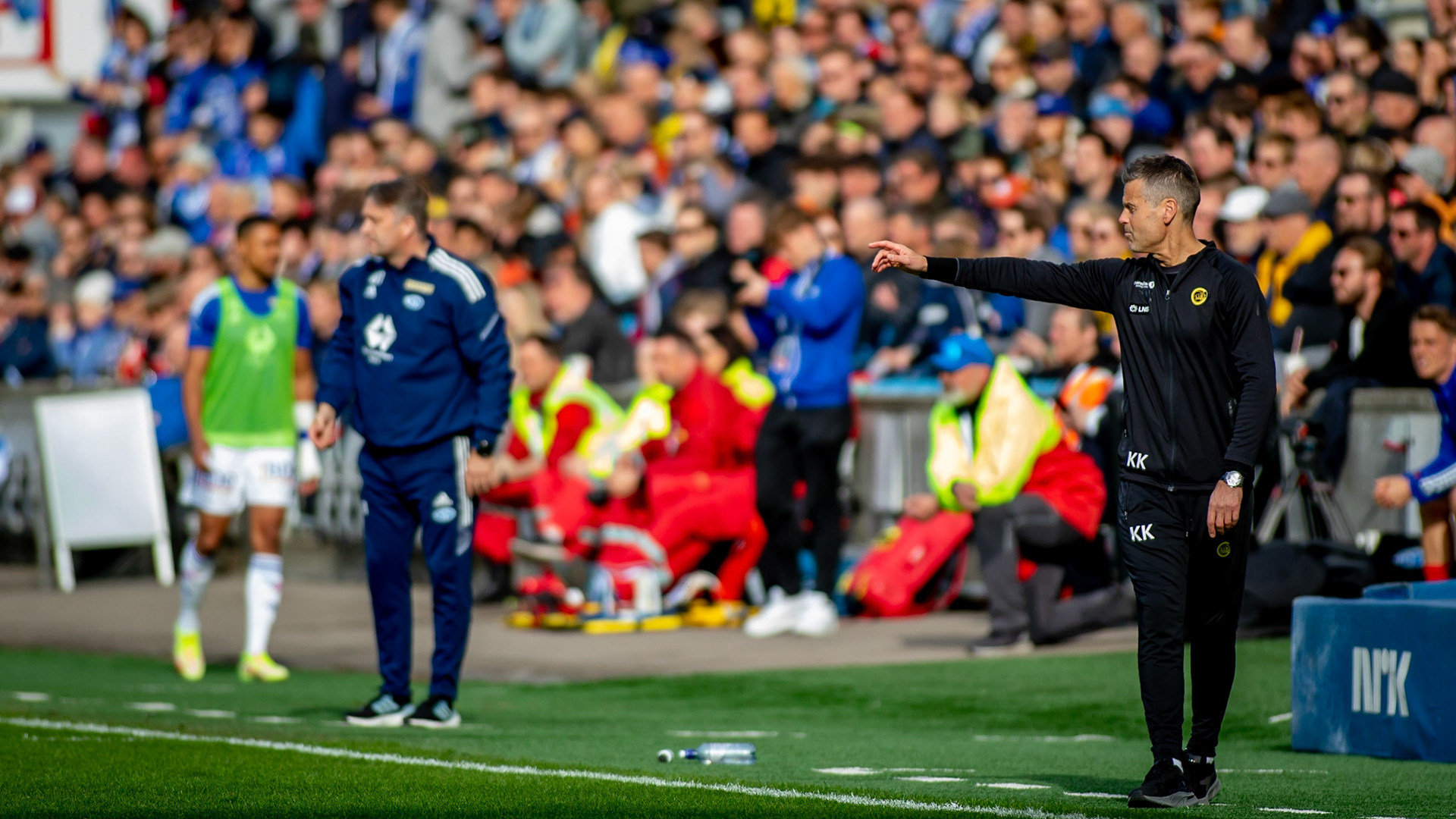 Glimt-trener Kjetil Knutsen prøver å dirigere et comeback