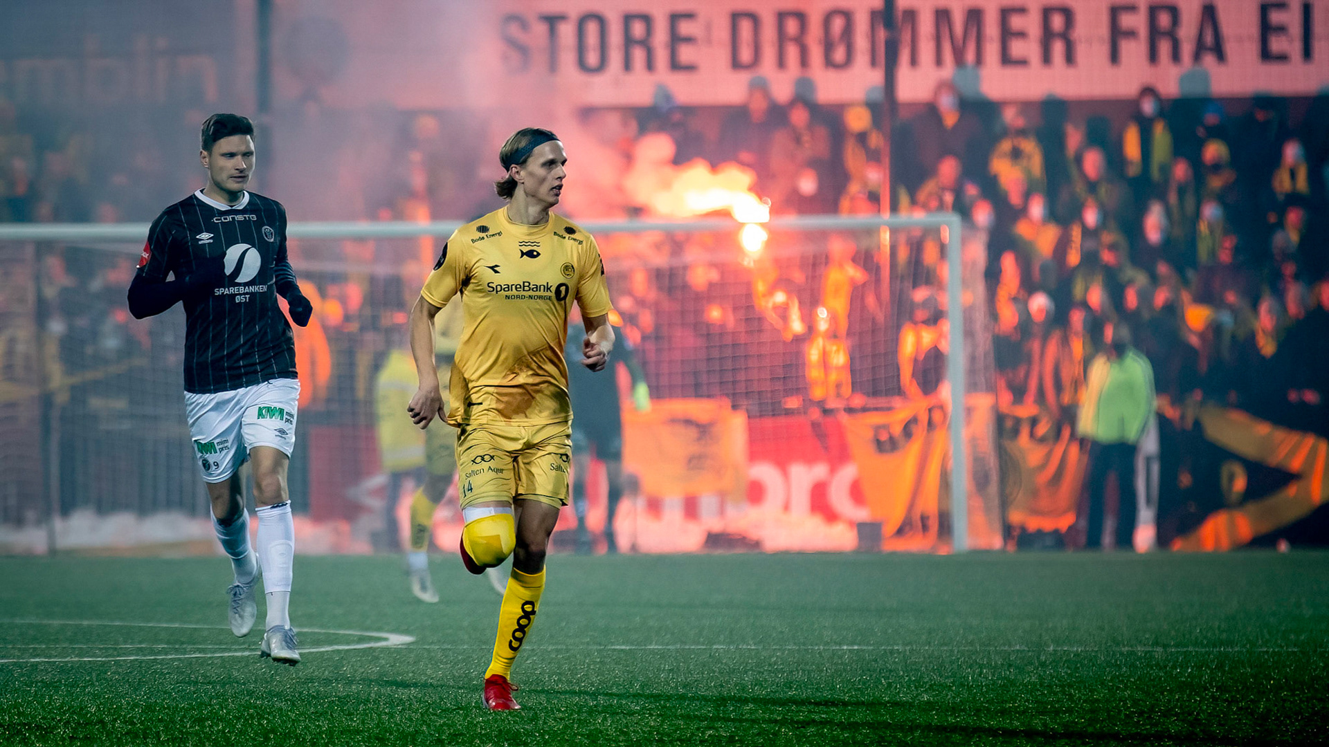 Ulrik Saltnes er en gigant på Glimts midtbane