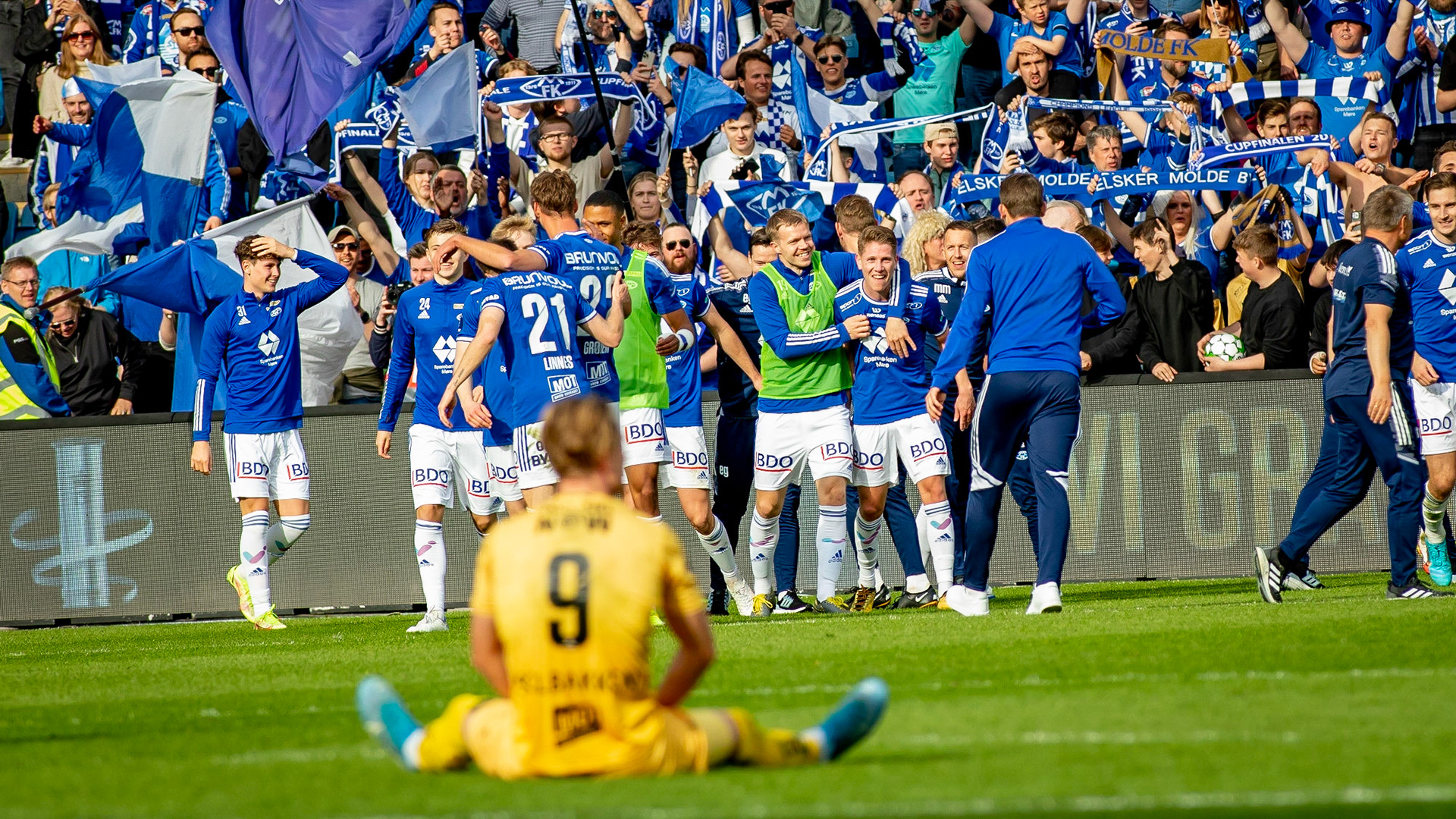 Molde jubler mens Glimts Ola Solbakken fortviler