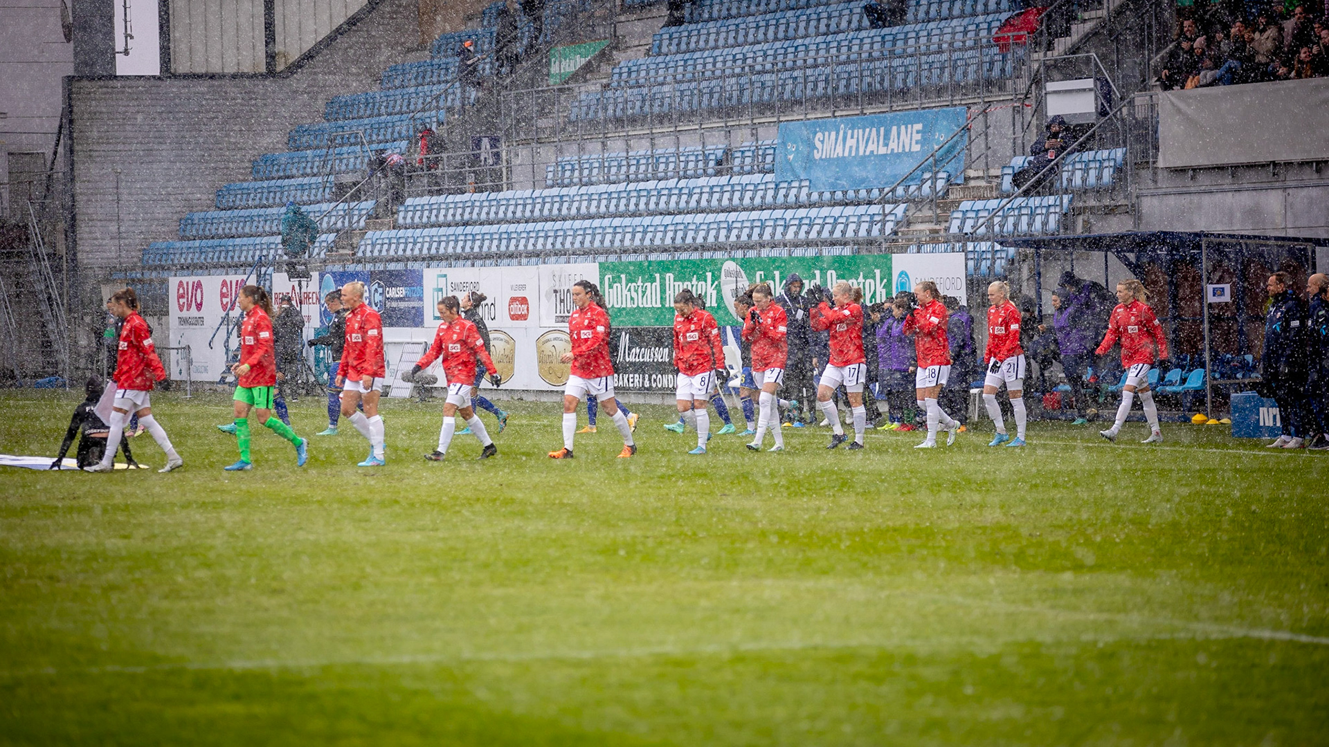 Norge og Kosovo entrer banen i Sandefjord