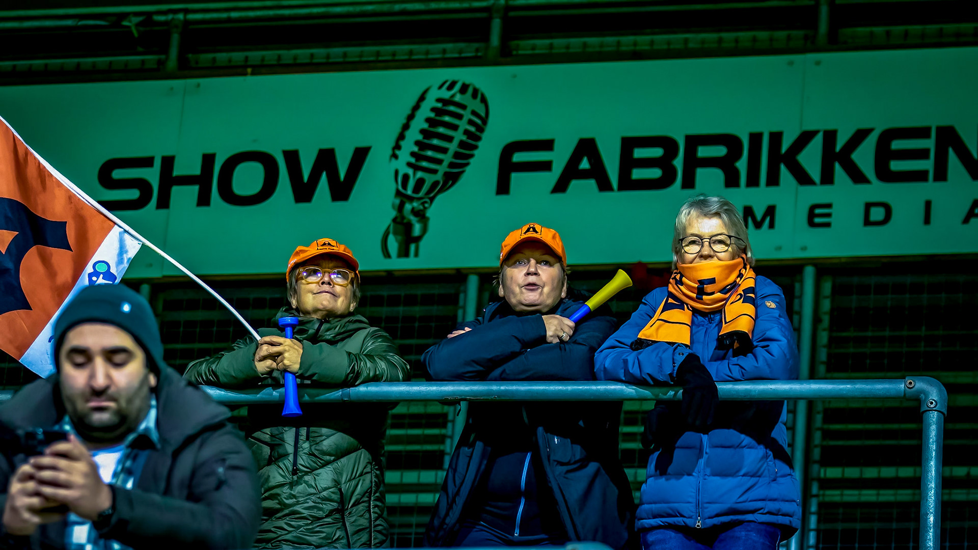 Supporterne fra Bergen måtte lide seg igjennom spennende avslutningsminutter