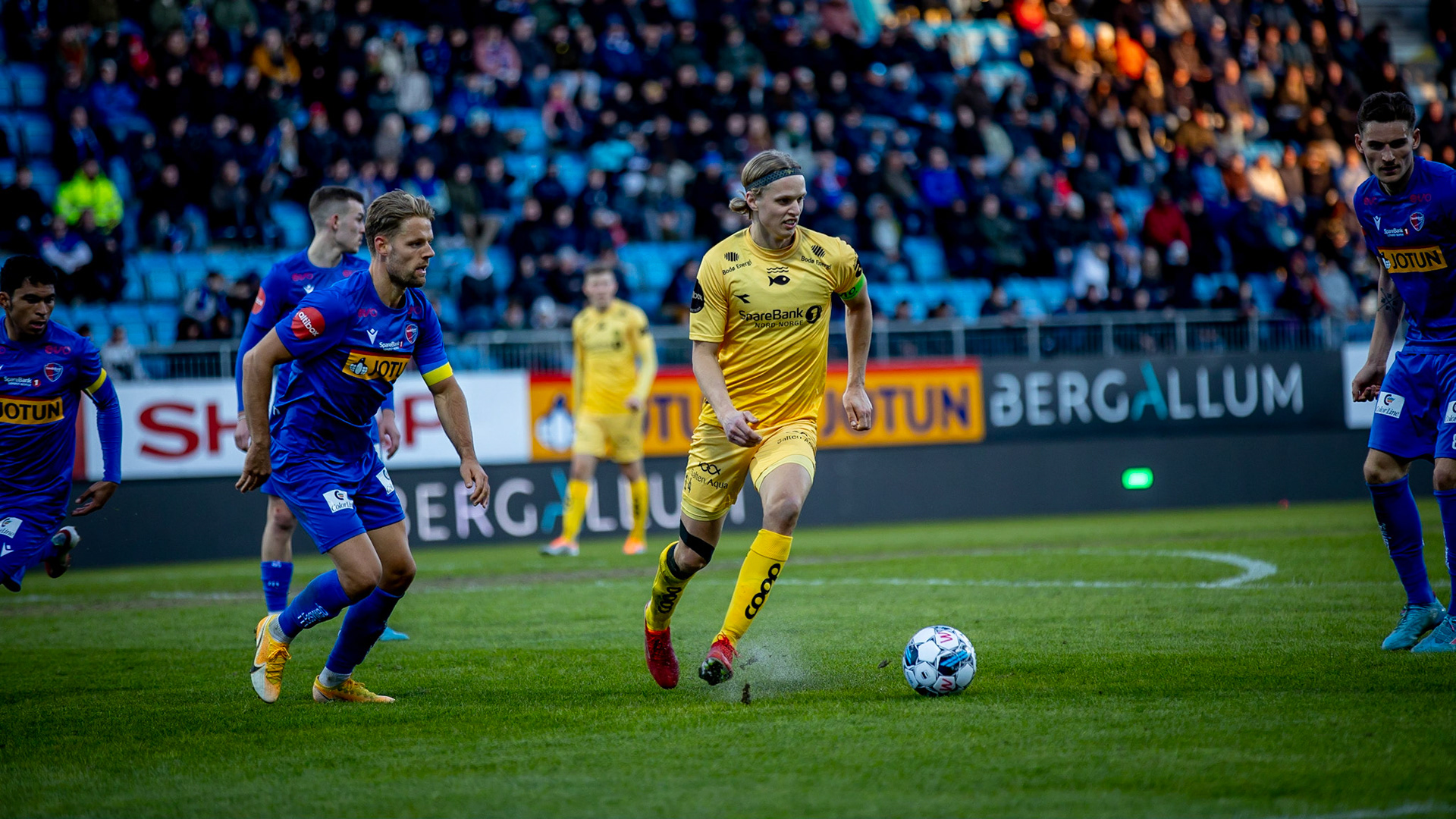 Ulrik Saltnes med en god kamp