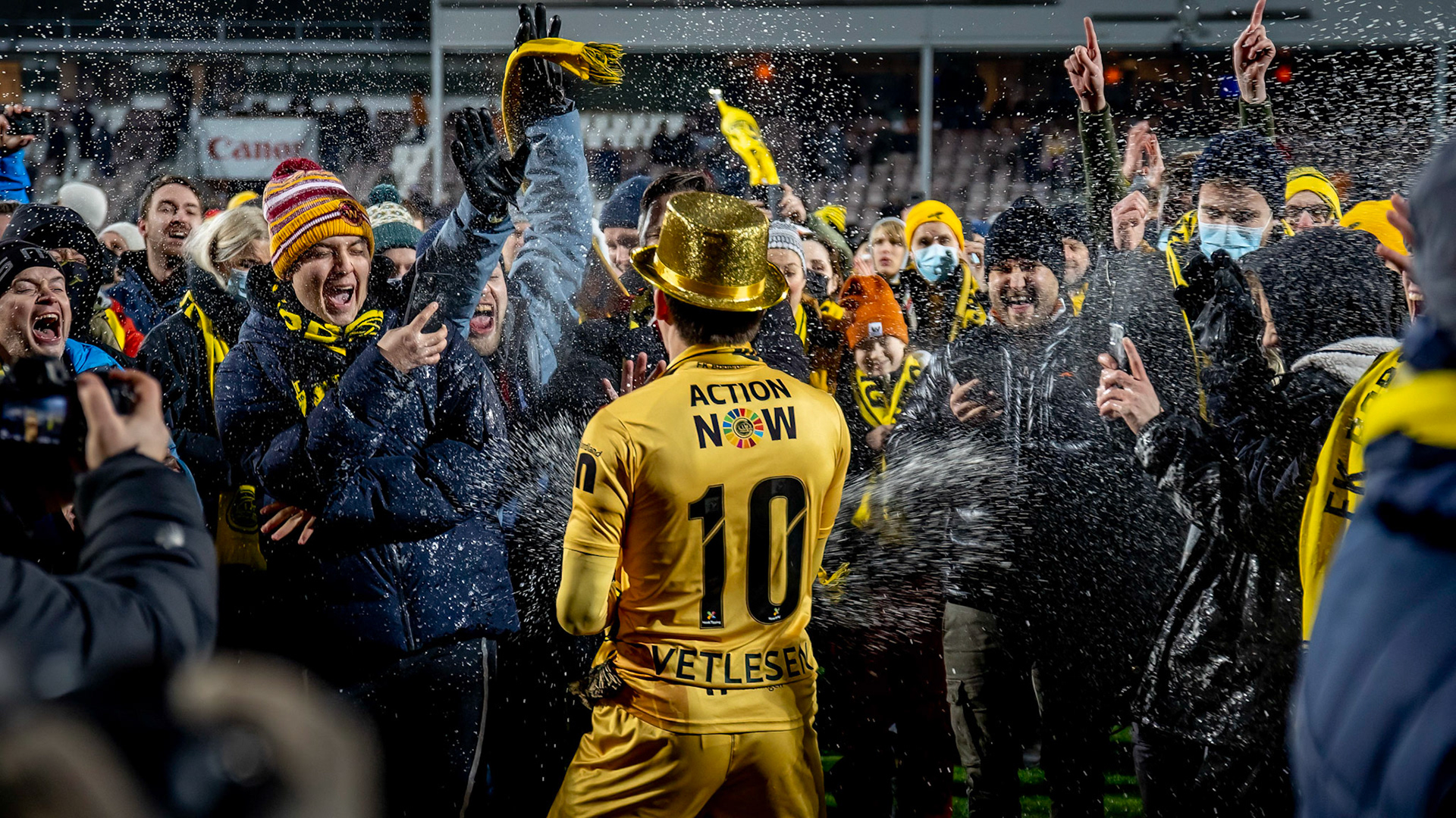 Vetlesen feirer med stil