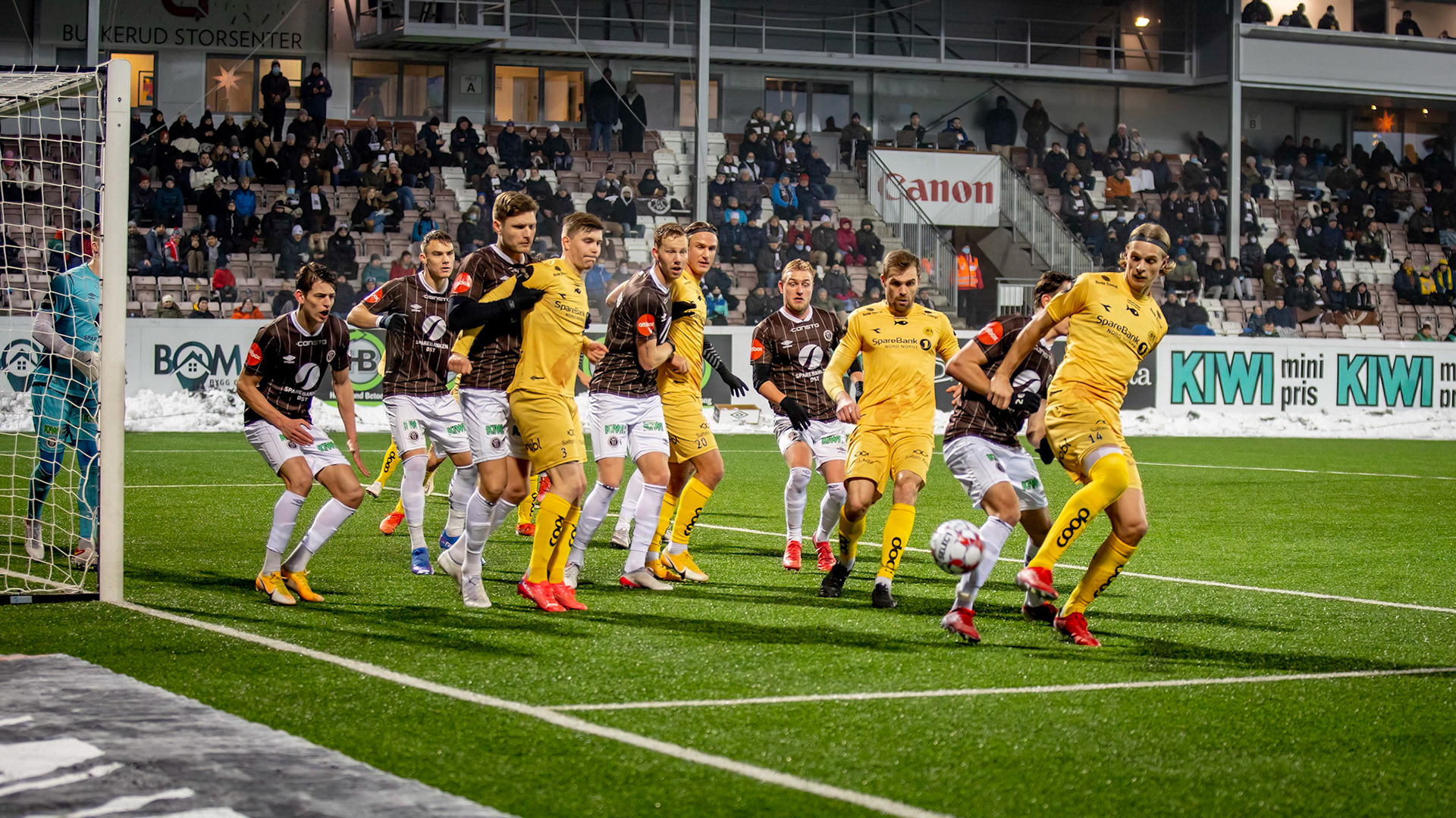 Saltnes med flikk på innøvd frisparktrekk