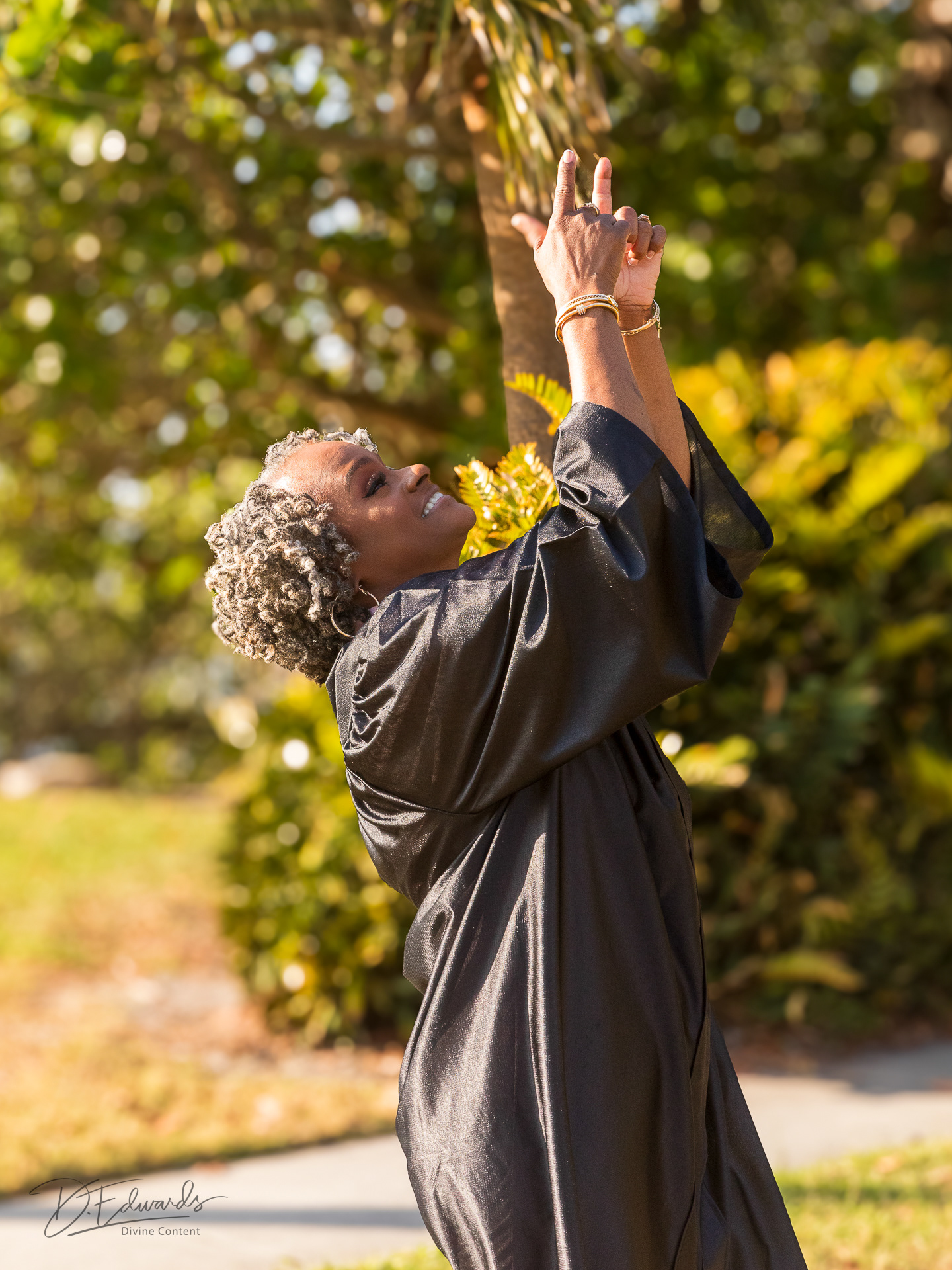 Tonya's graduation