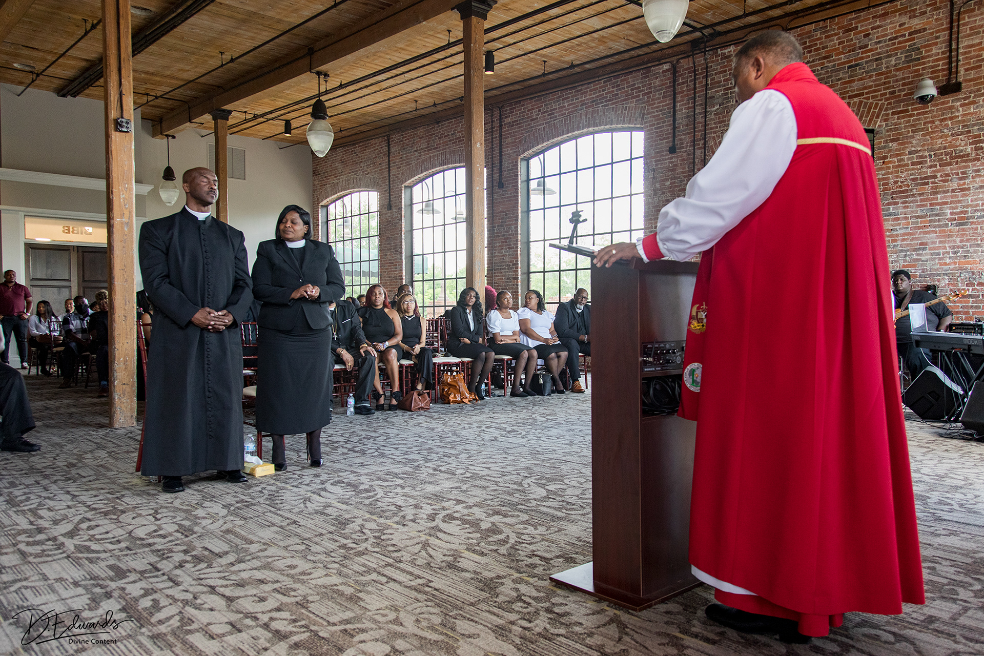 the Pendeltons get installed as Pastors