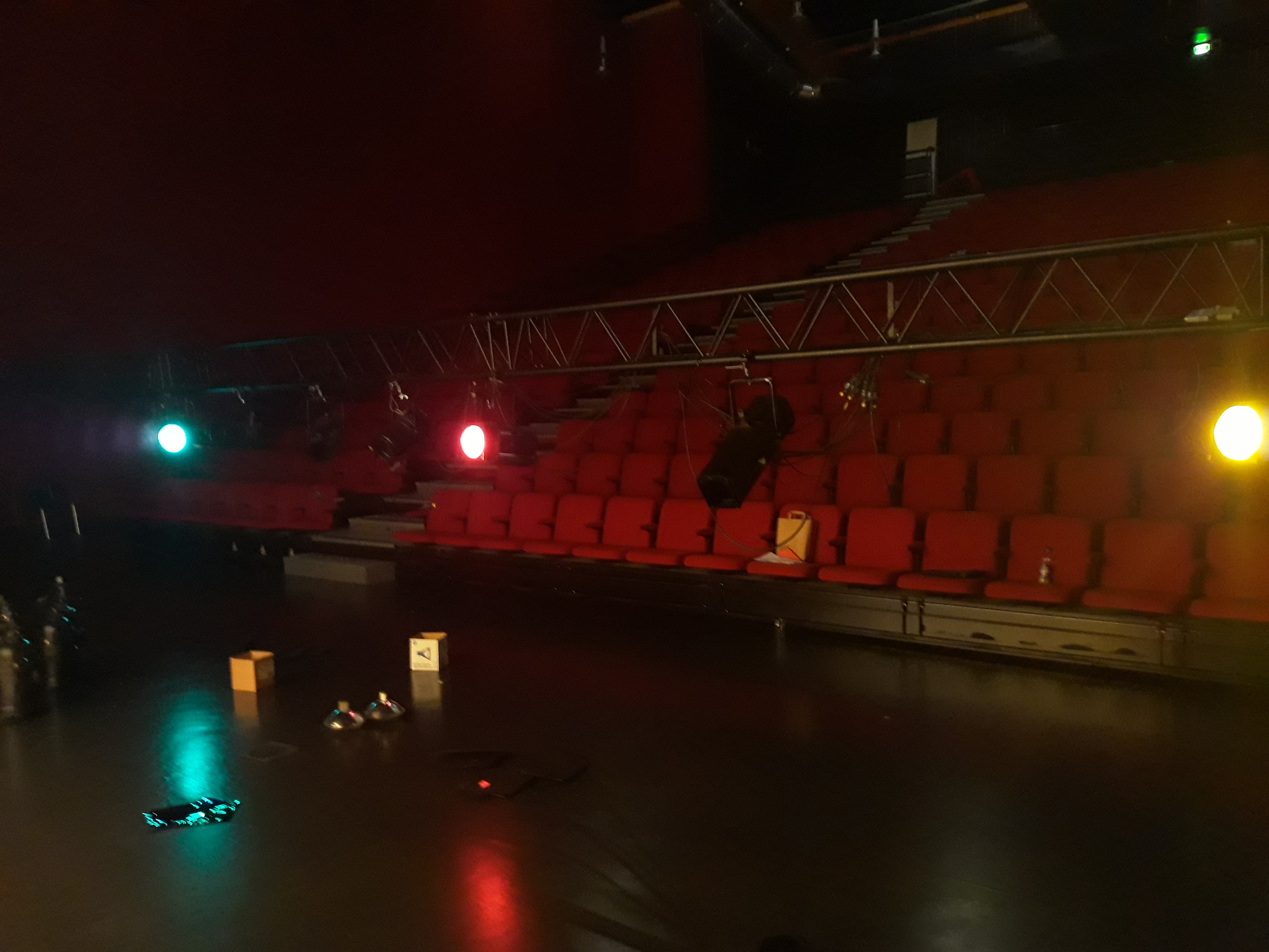 Projecteurs (plan convexe) équipés de Gélatine de couleur