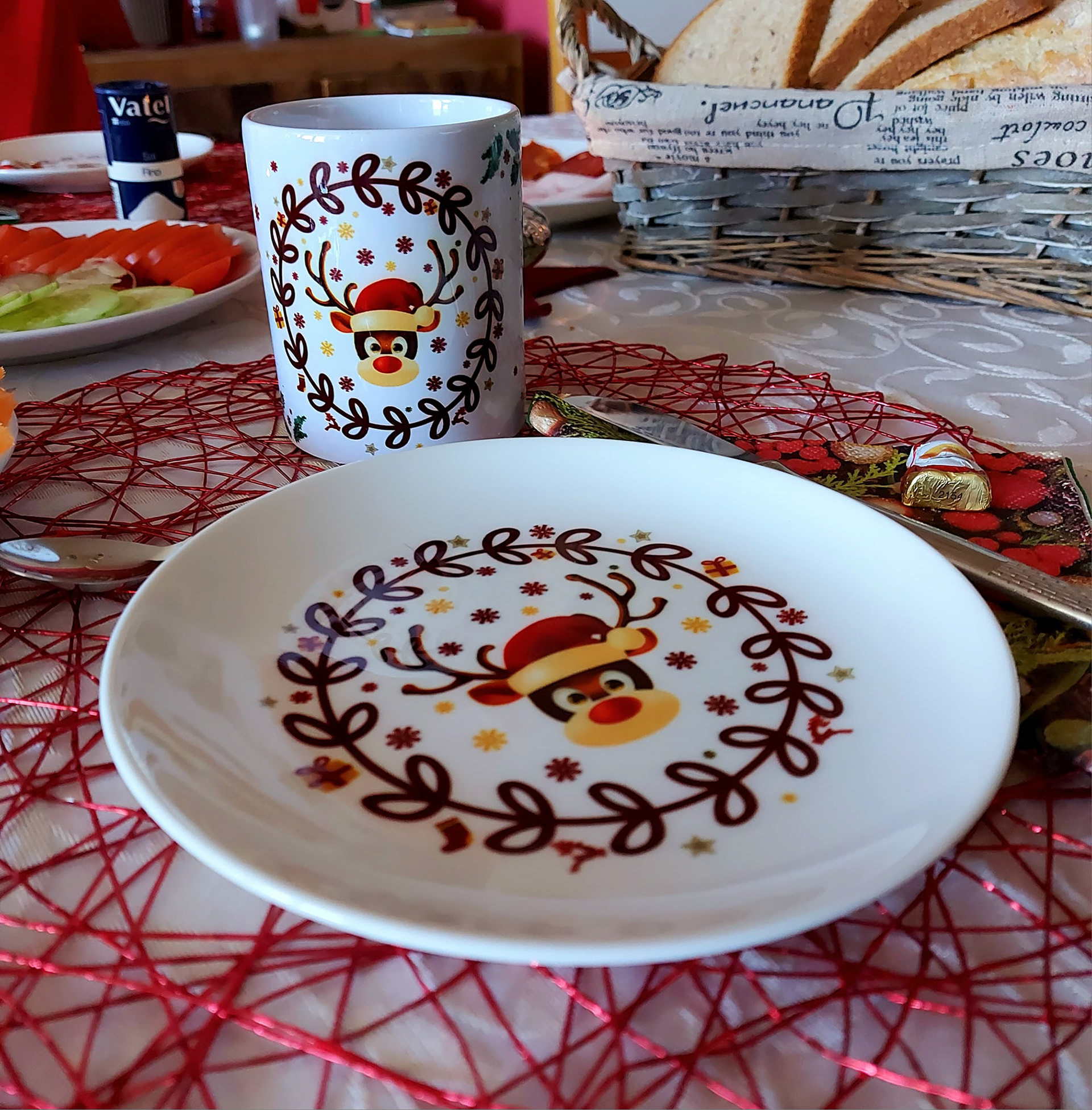 Conjunto - Prato e caneca