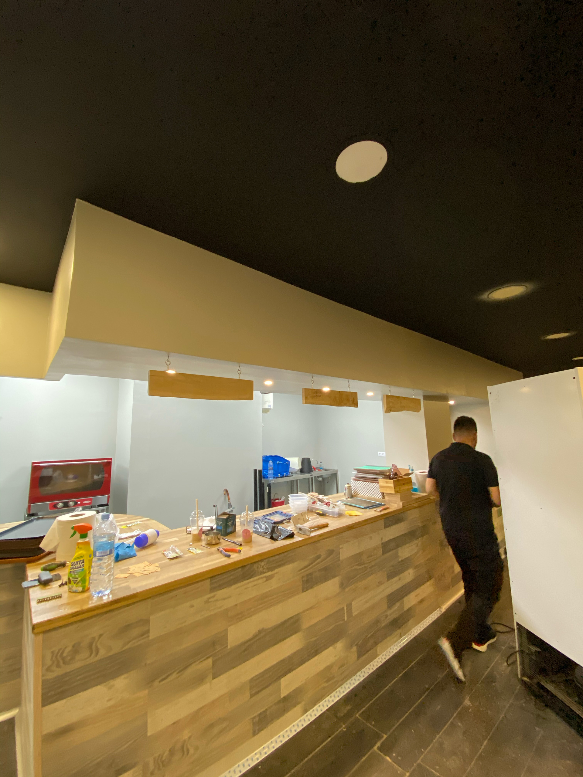 Conversion of the store space