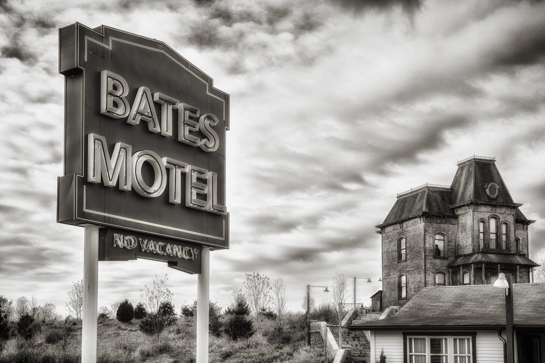 BATES MOTEL - TV SERIES FILM SET