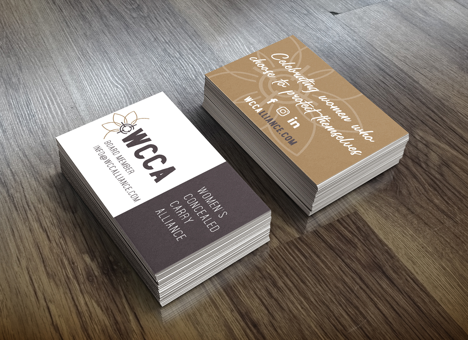 Women's Concealed Carry Association - Business Cards