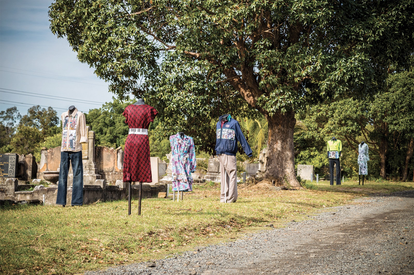 Tribute Vestiges - Finalist in Hidden sculpture walk, Rookwood Cemetery, 2014