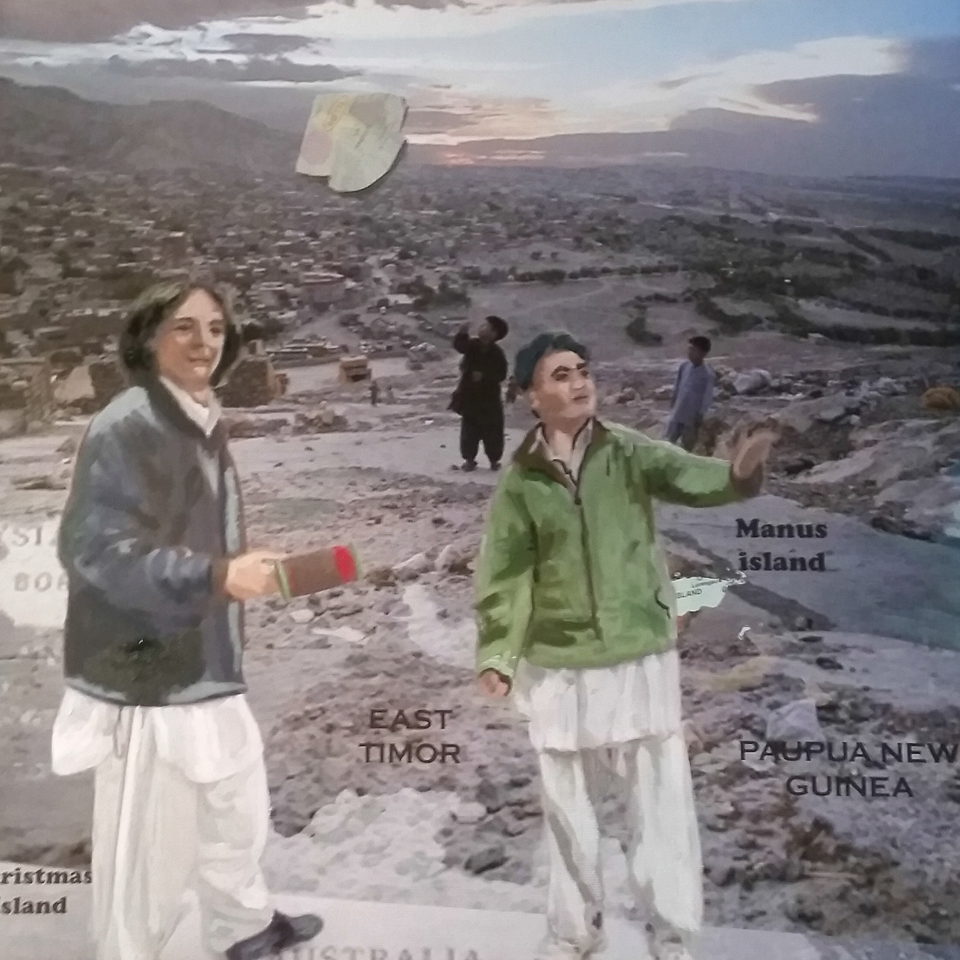 Kite Flying   Asylum seeker Boundless Plains : Creative Conversations with Asylum Seekers  2014. Annandale Creative Arts Centre 