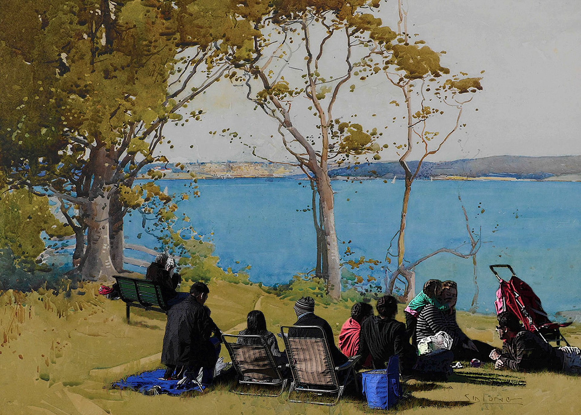 Ode to Sydney Long Mosman Tribute- Ode to Sydney Long and others 2013 Finalist in Mosman In-Situ. 