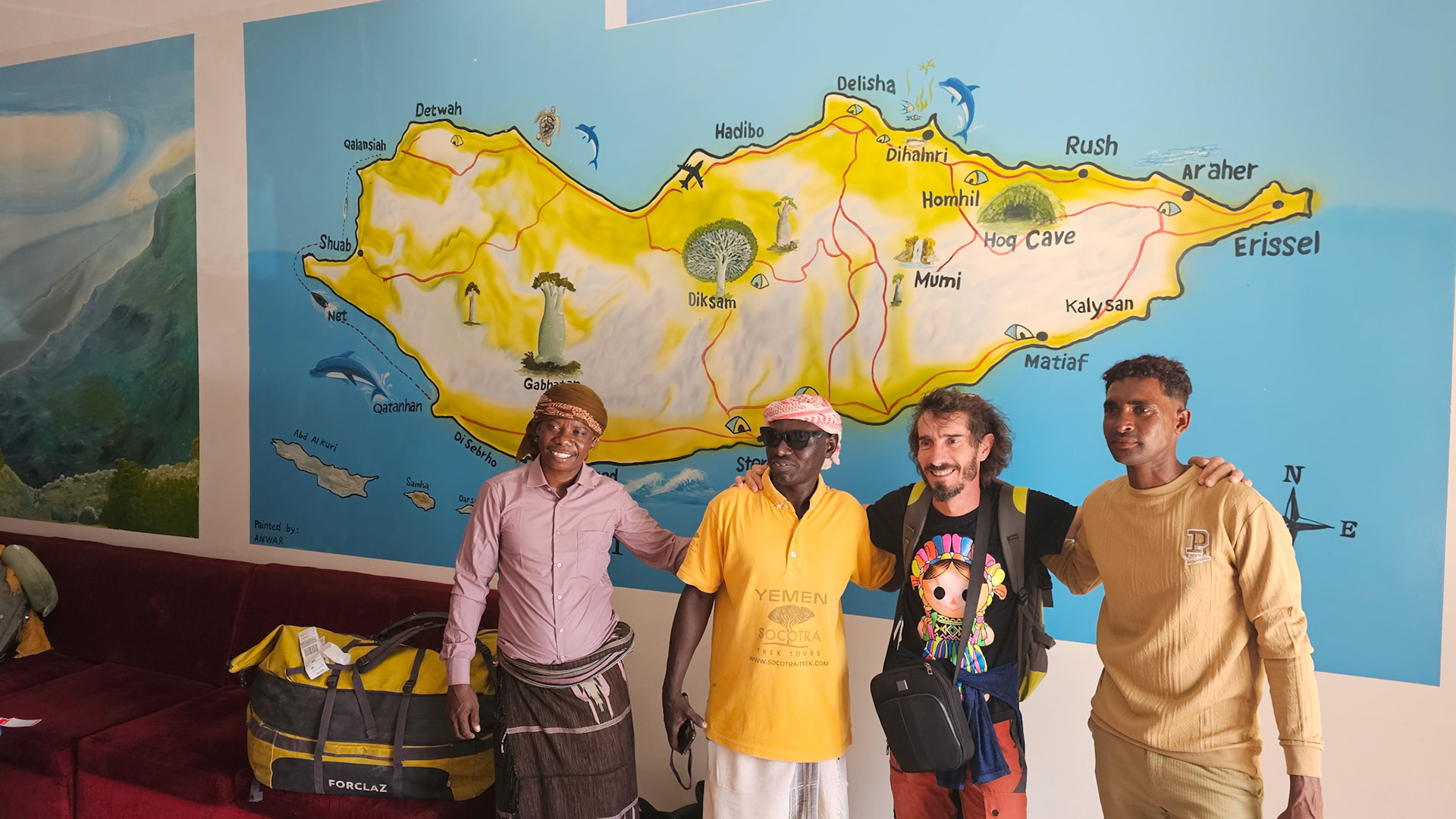 Our lovely hotel in Hadiboh