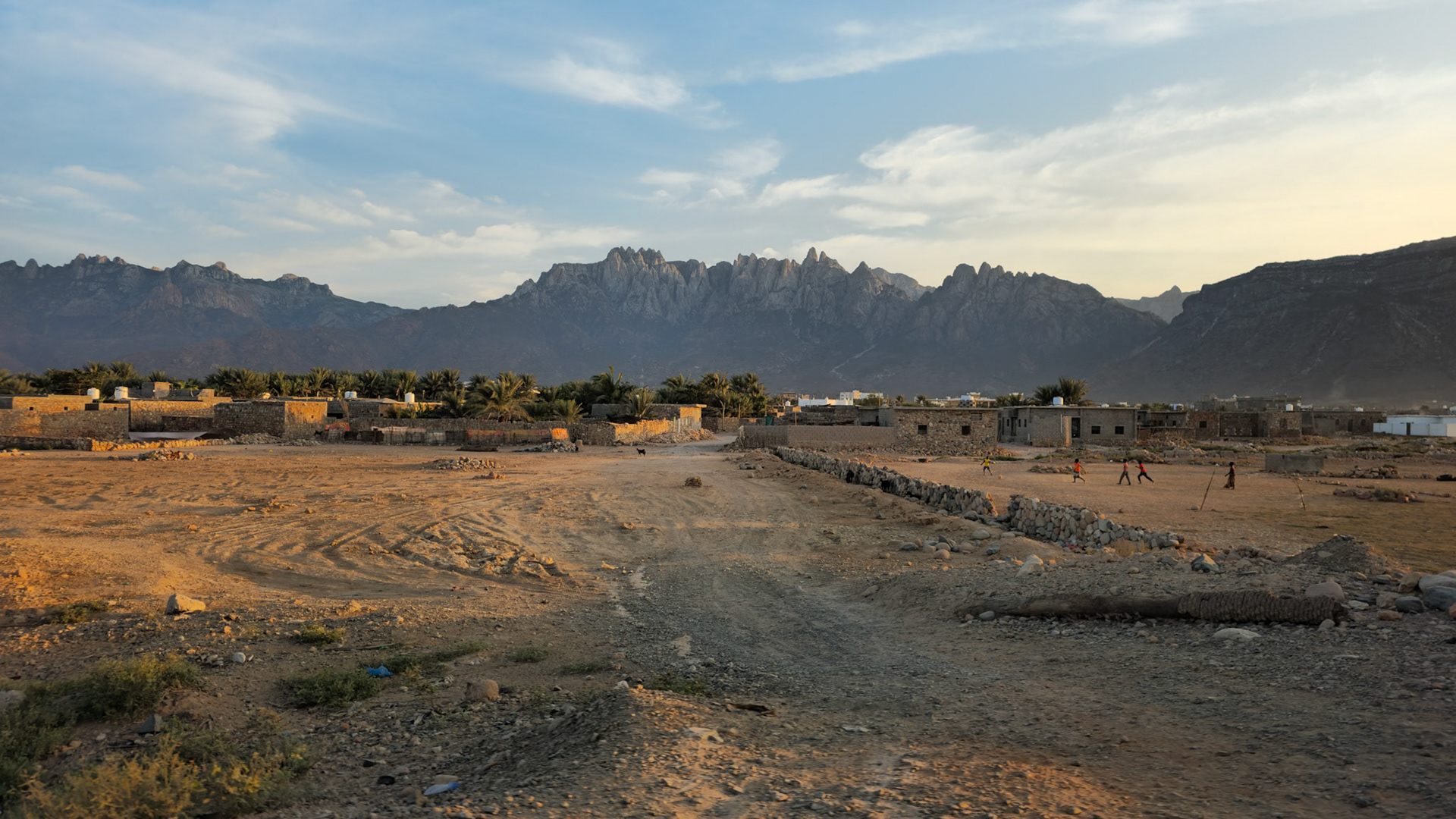 Mount Haggeher as seen from the North Coast.