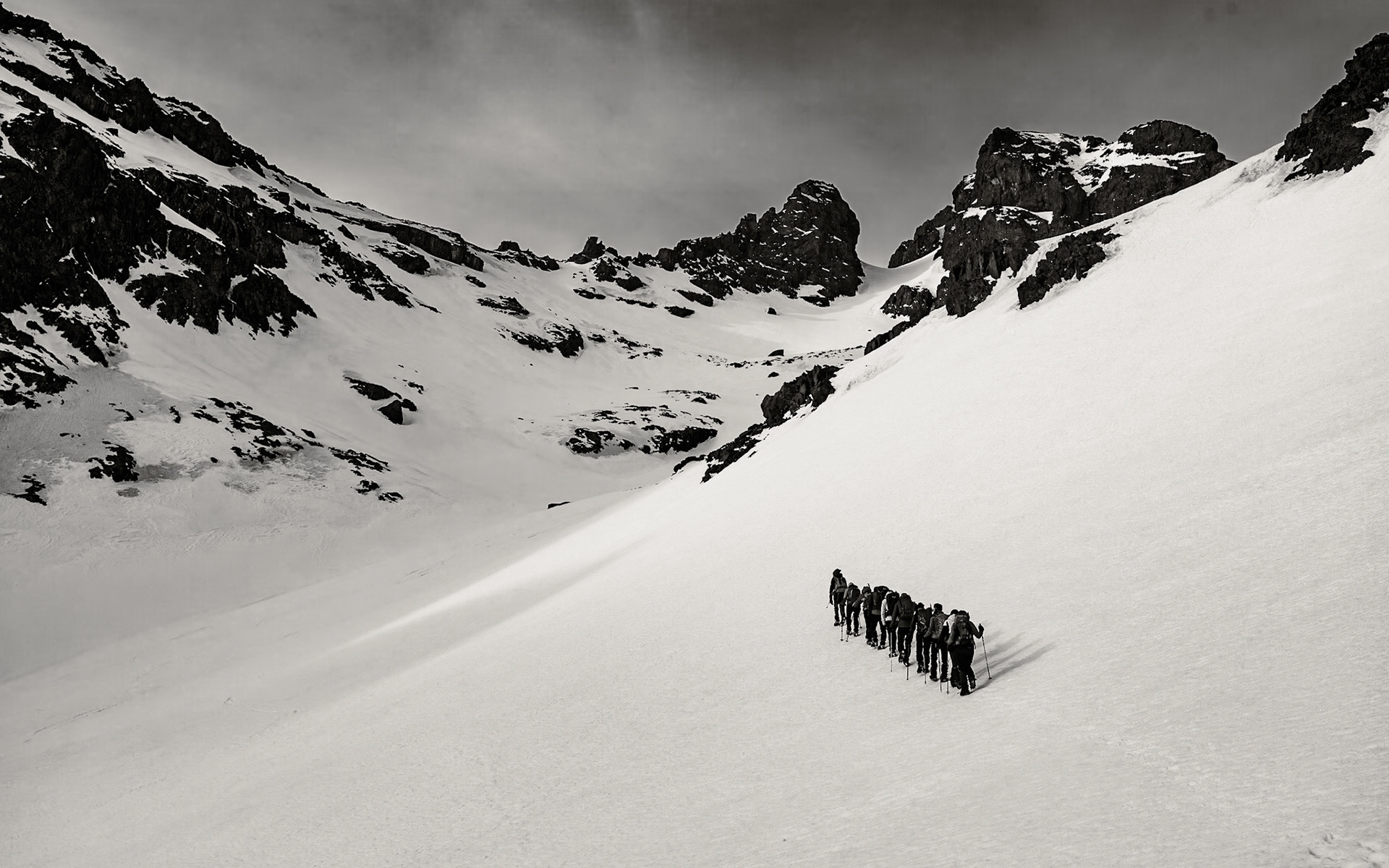 | On the way to summit of the Akioud 4.045m | Central Atlas | Morocco |