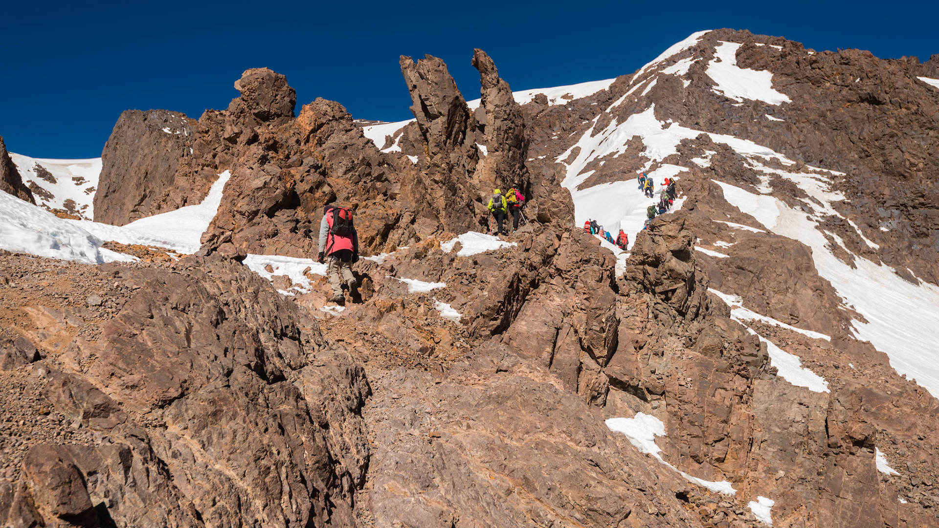 | Ras 4.080 m &amp; Timesguida 4.088 m  | High Atlas | Morocco |