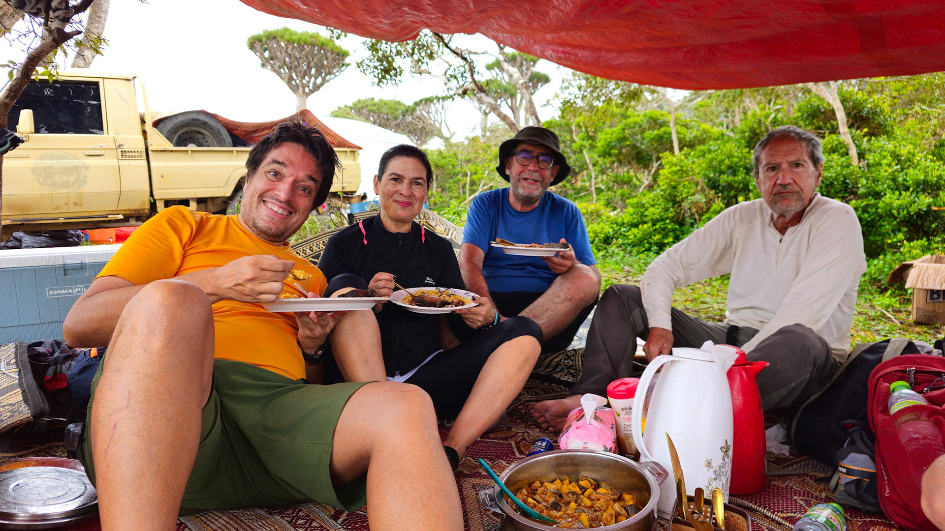 It rains in Socotra!