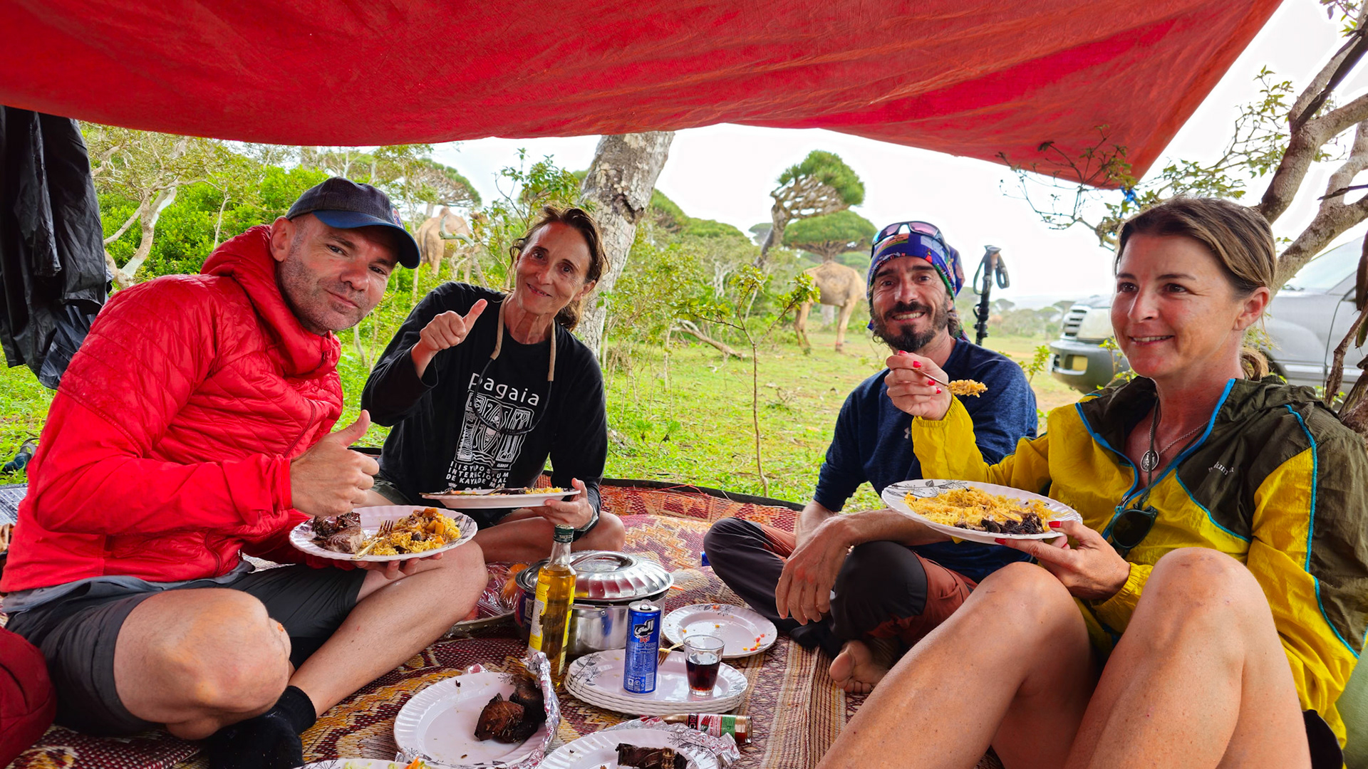 It rains in Socotra!