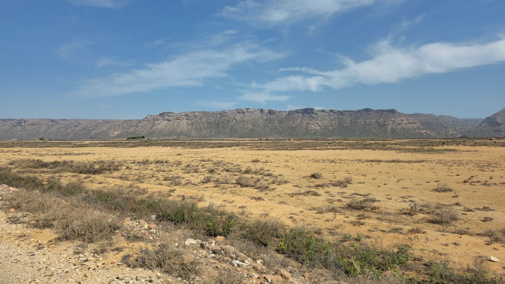 The barren arid plains of Noged