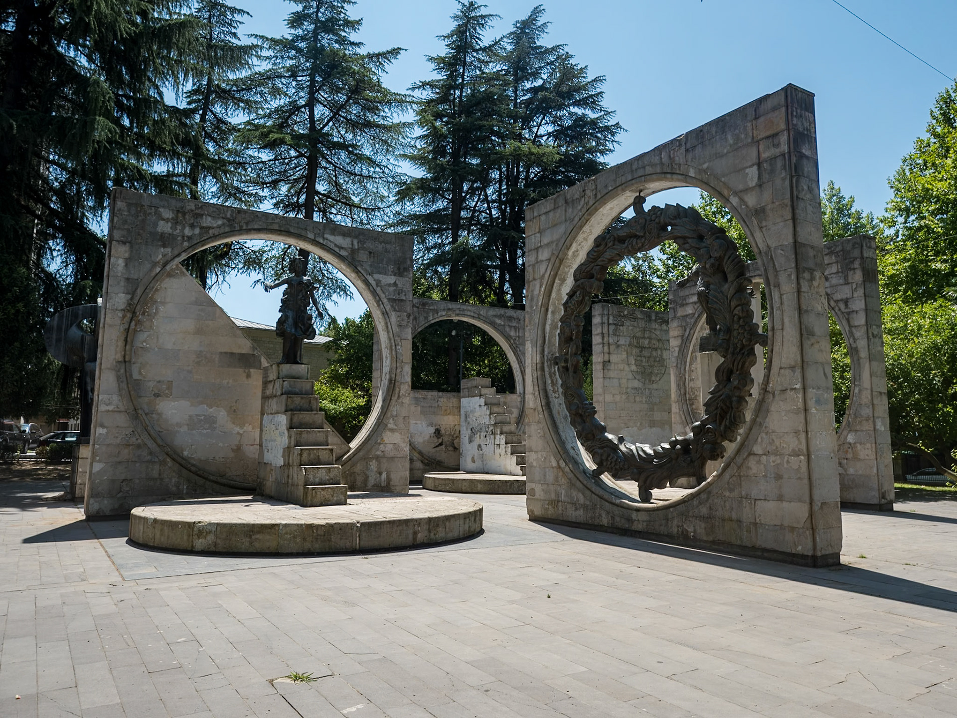 Soviet Sculpture Complex.