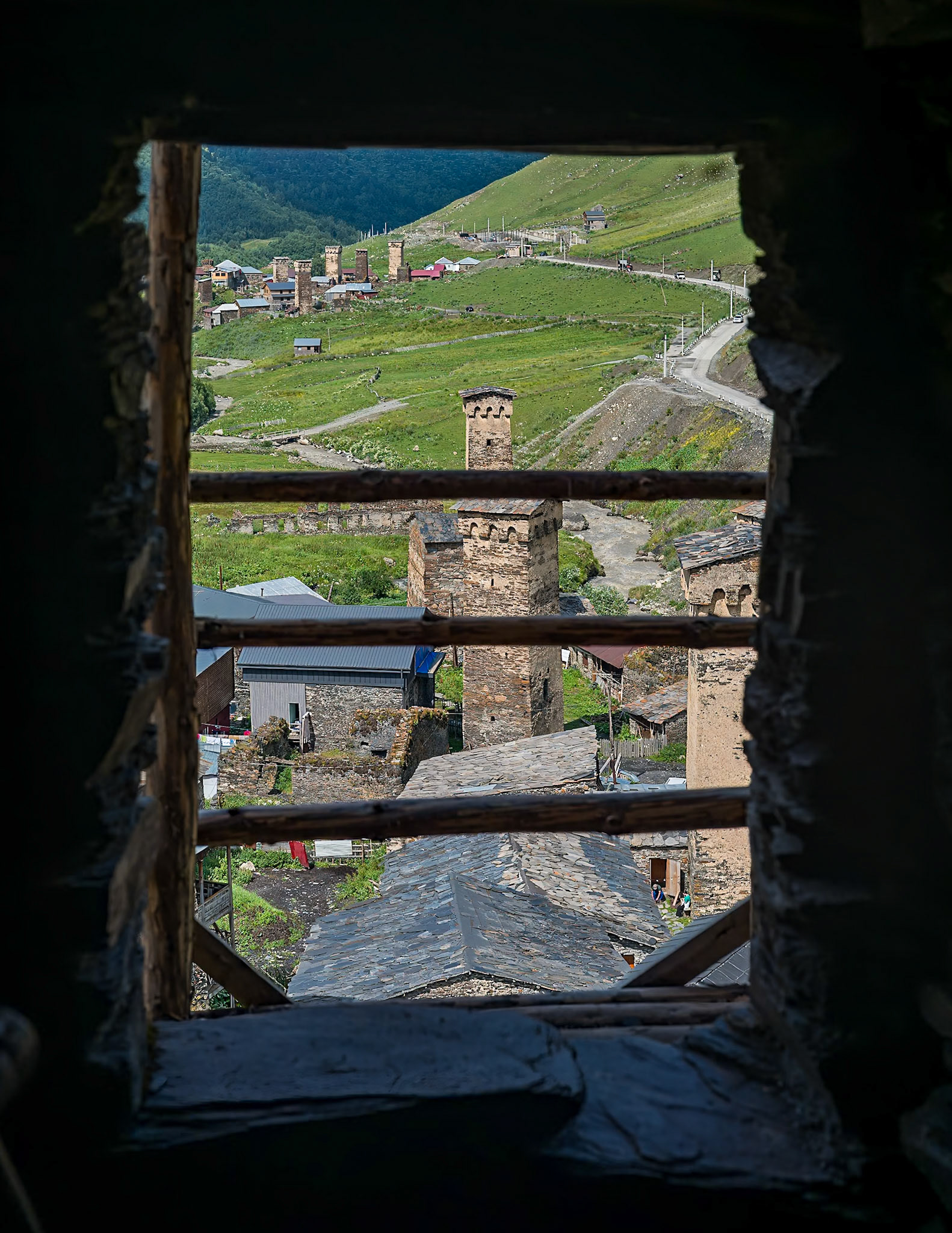 Svan Towers in Ushguli.
