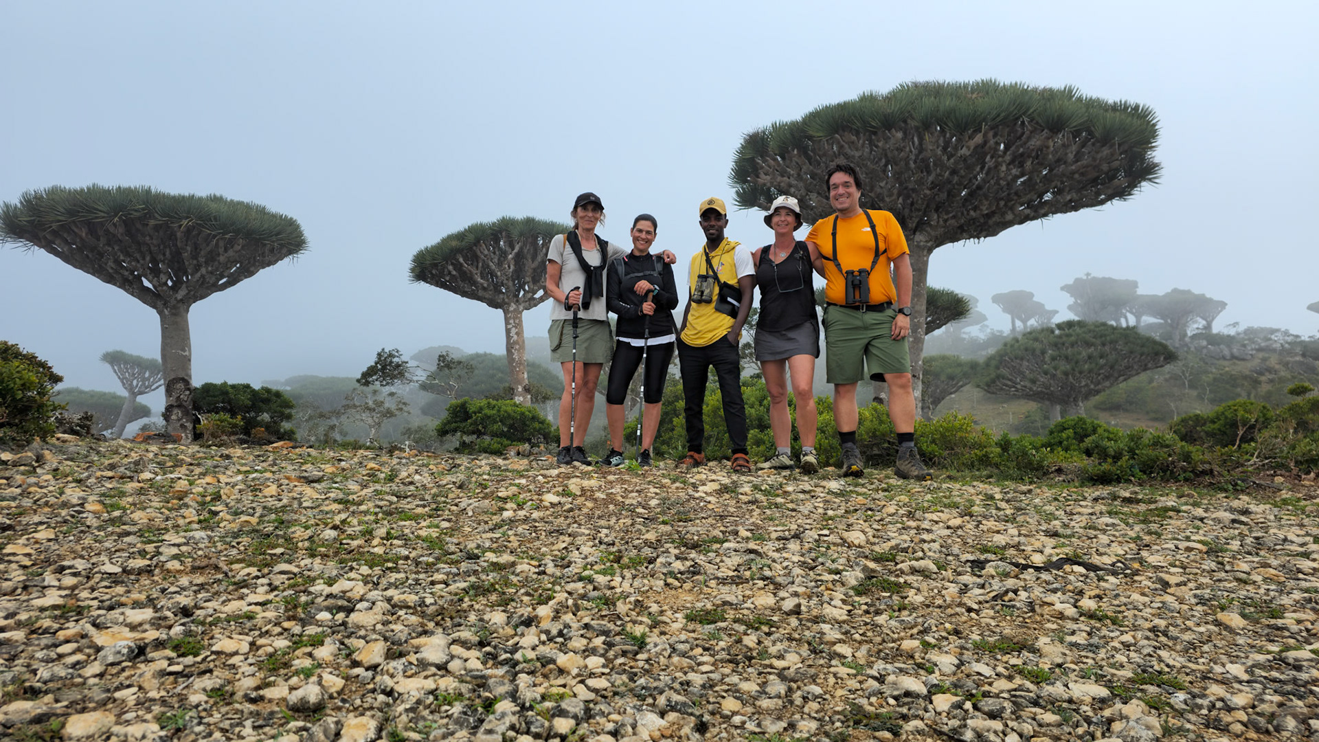 Part of the Socotra crew