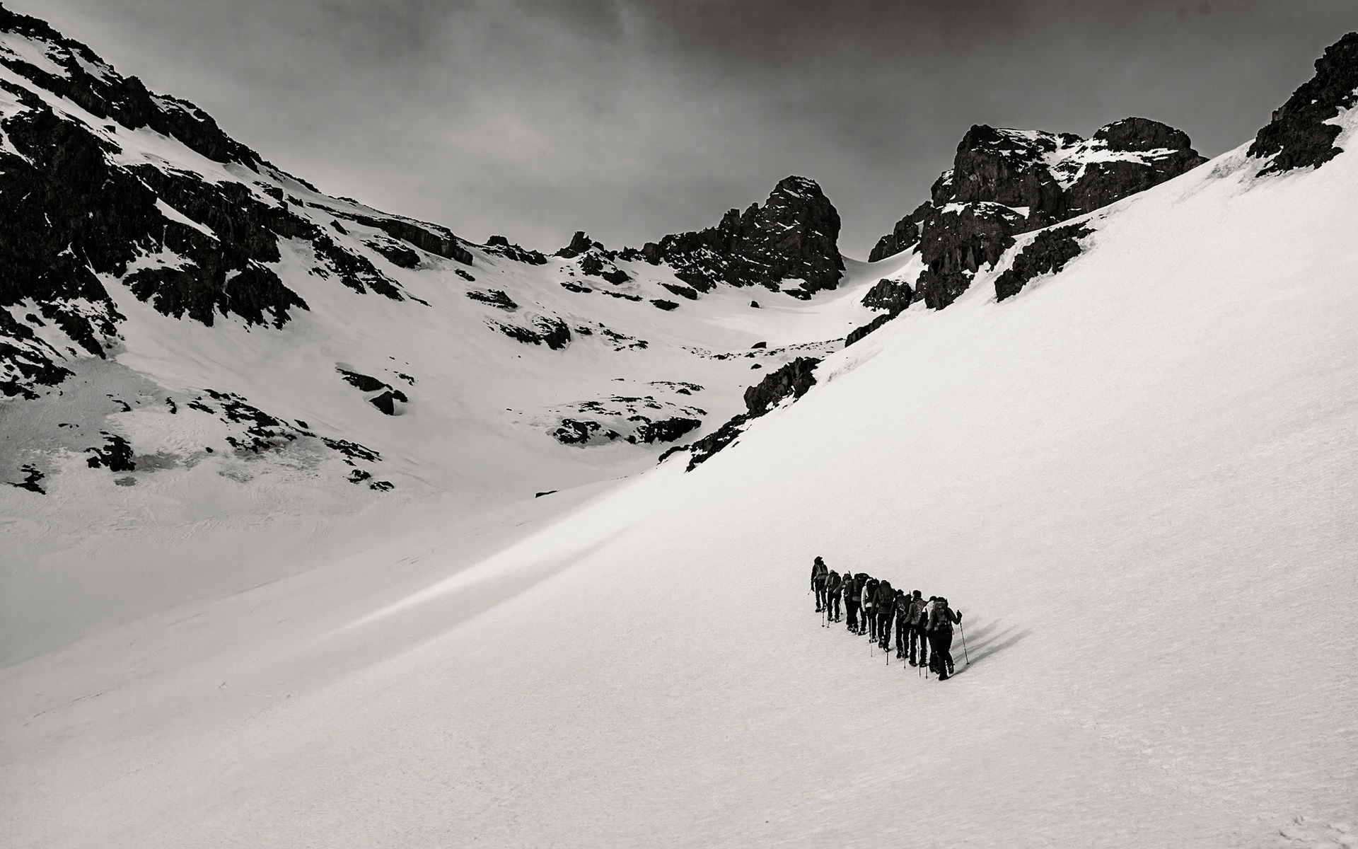 | On the way to summit of the Akioud 4.045m | Central Atlas | Morocco |
