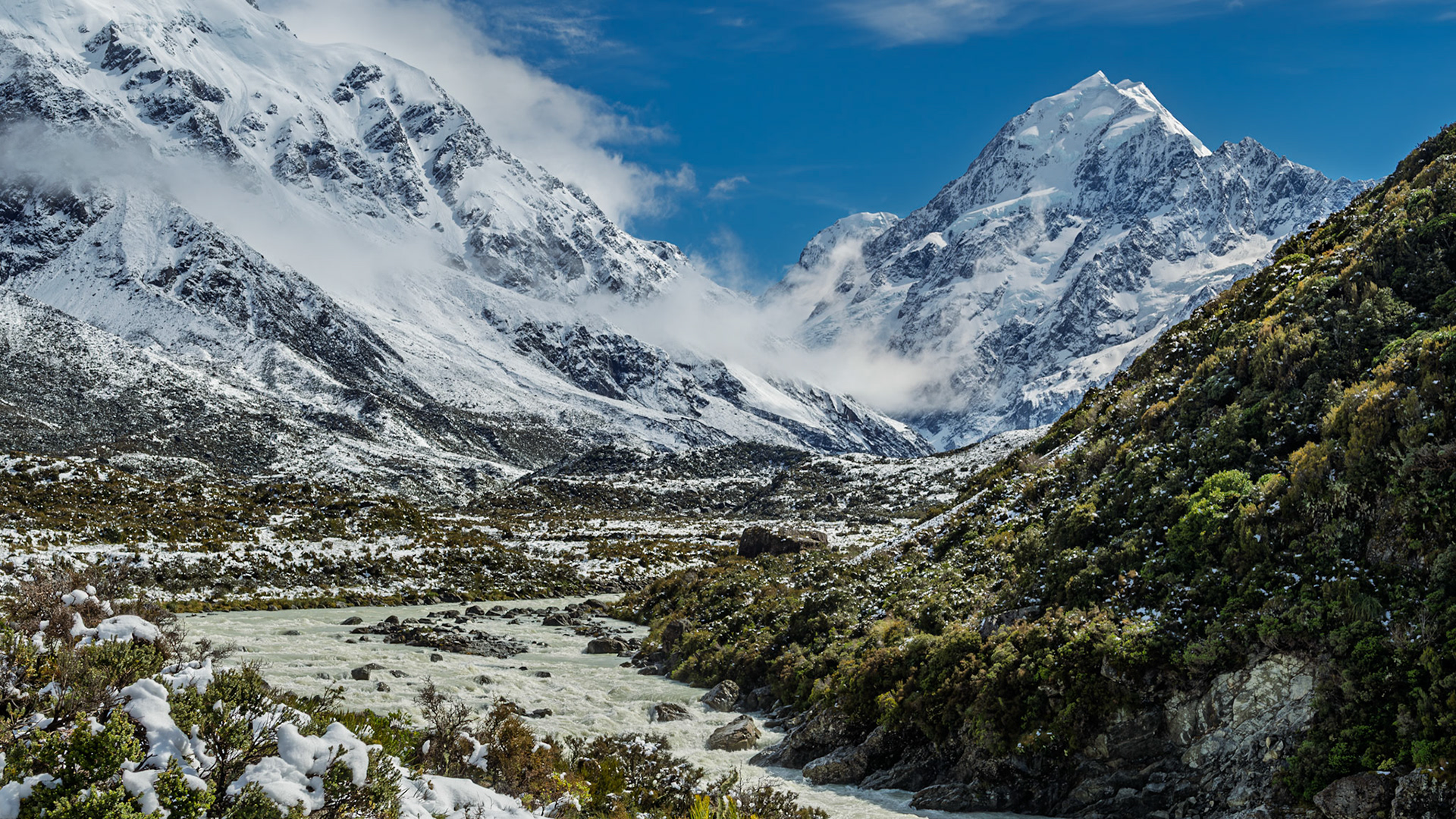 | Hooker Valley Track | Mt. Cook / Aoraki National Park | South Island | New Zealand |