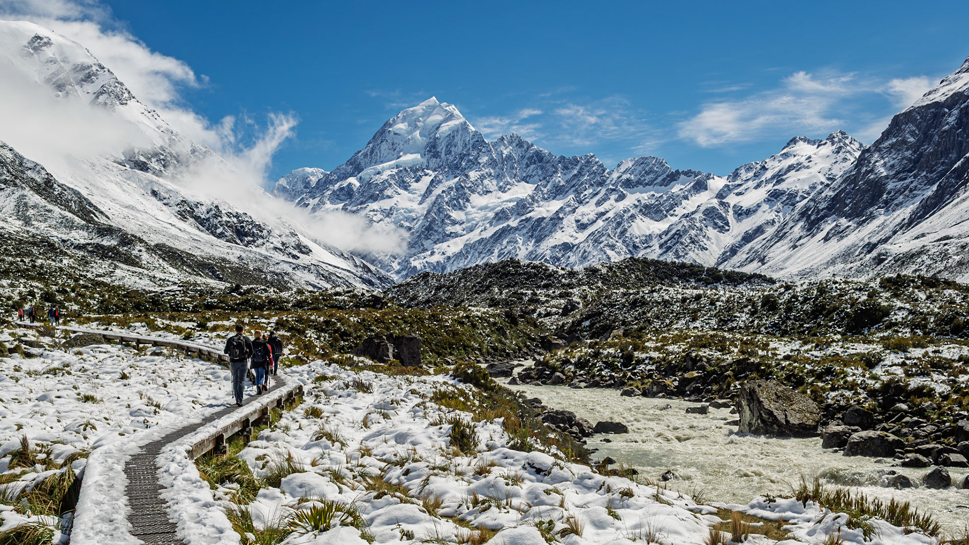 | Hooker Valley Track | Mt. Cook / Aoraki National Park | South Island | New Zealand |