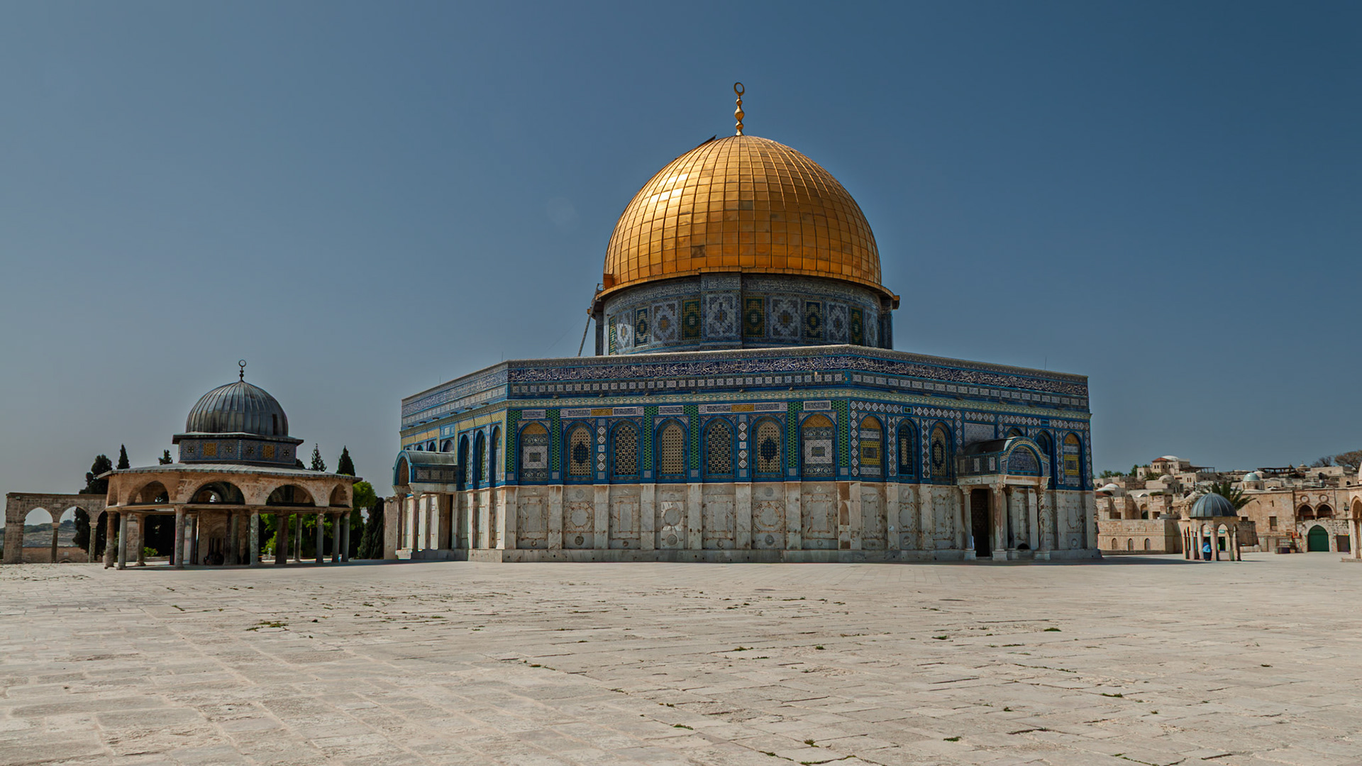 | Rock Dome | Al-Aqsa Mosque | Temple Mount | Jerusalem | Israel |