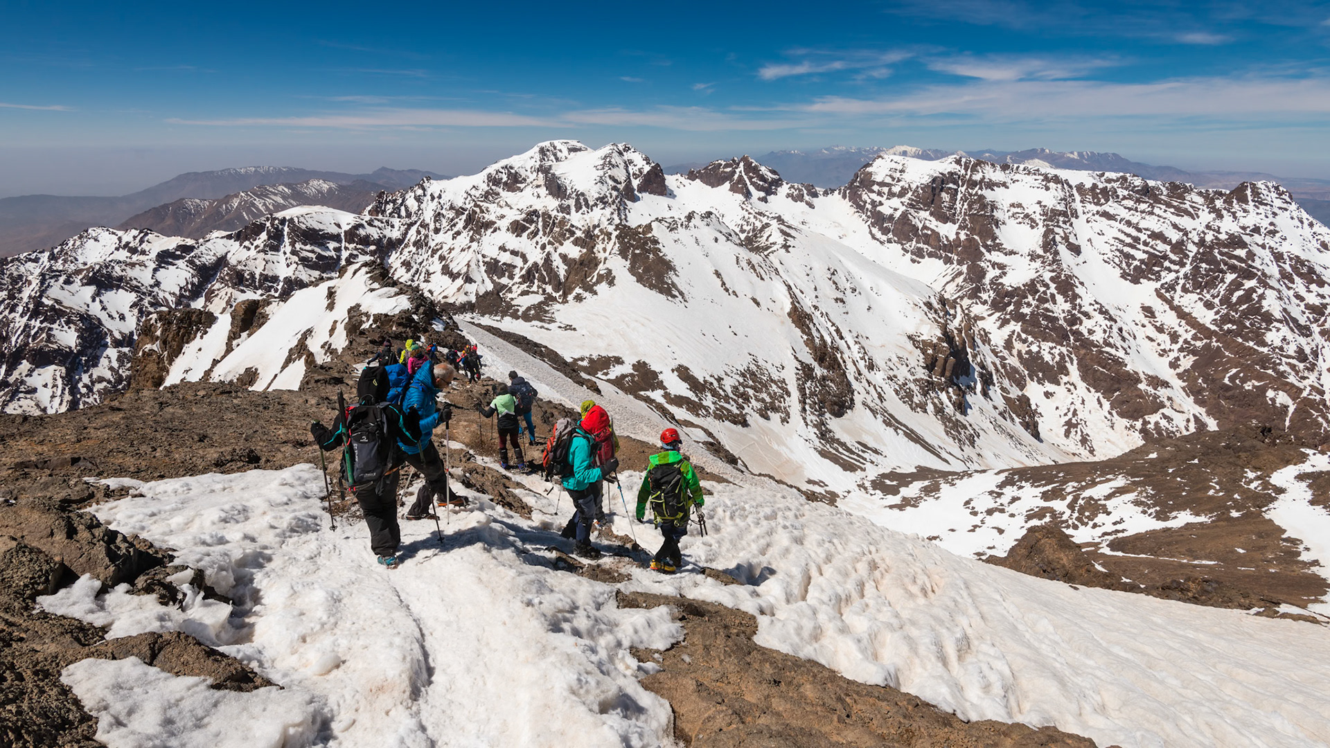 | Jbel Toubkal 4.167 m  | High Atlas | Morocco |