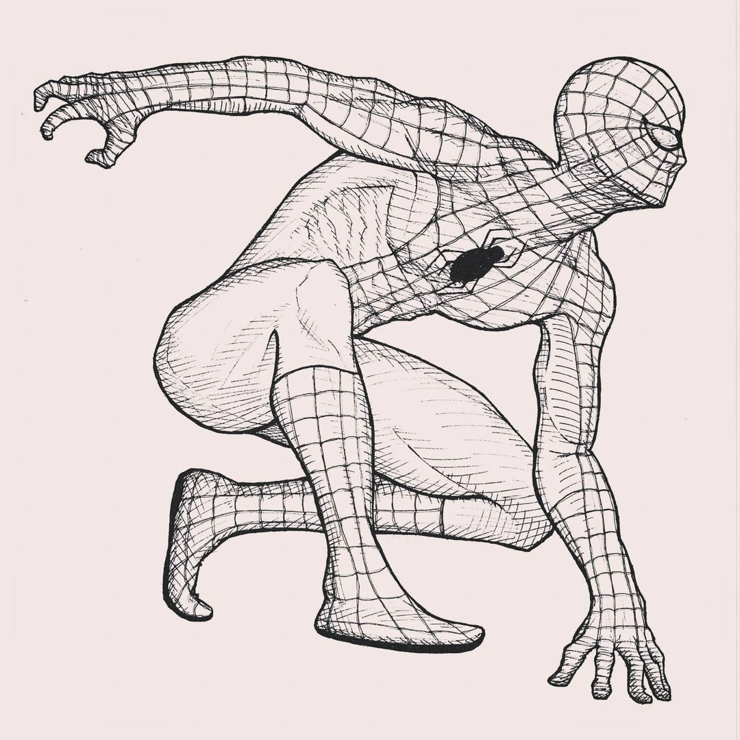 Spider-Man - Pen and Ink