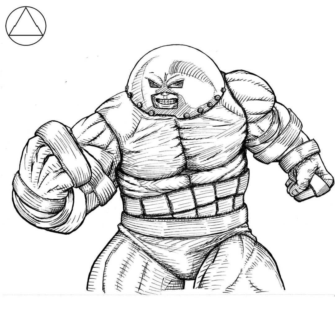 The Juggernaut - Pen and Ink