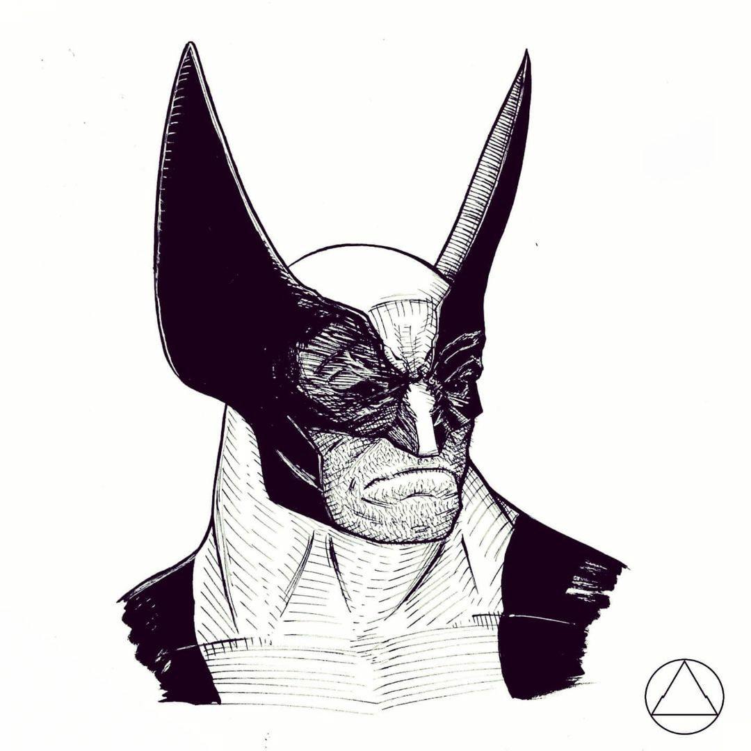 Wolverine - Pen and Ink